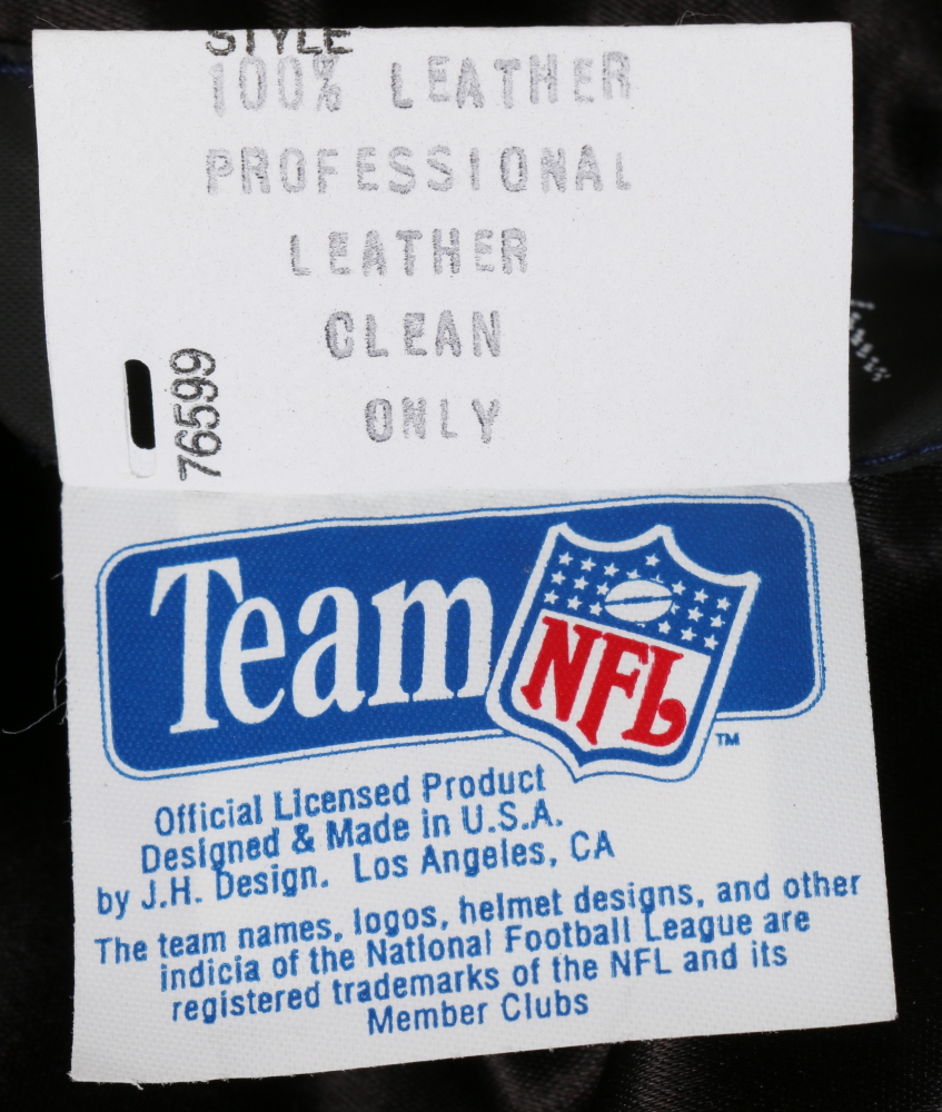 Reversible Chicago Bears Leather Jacket