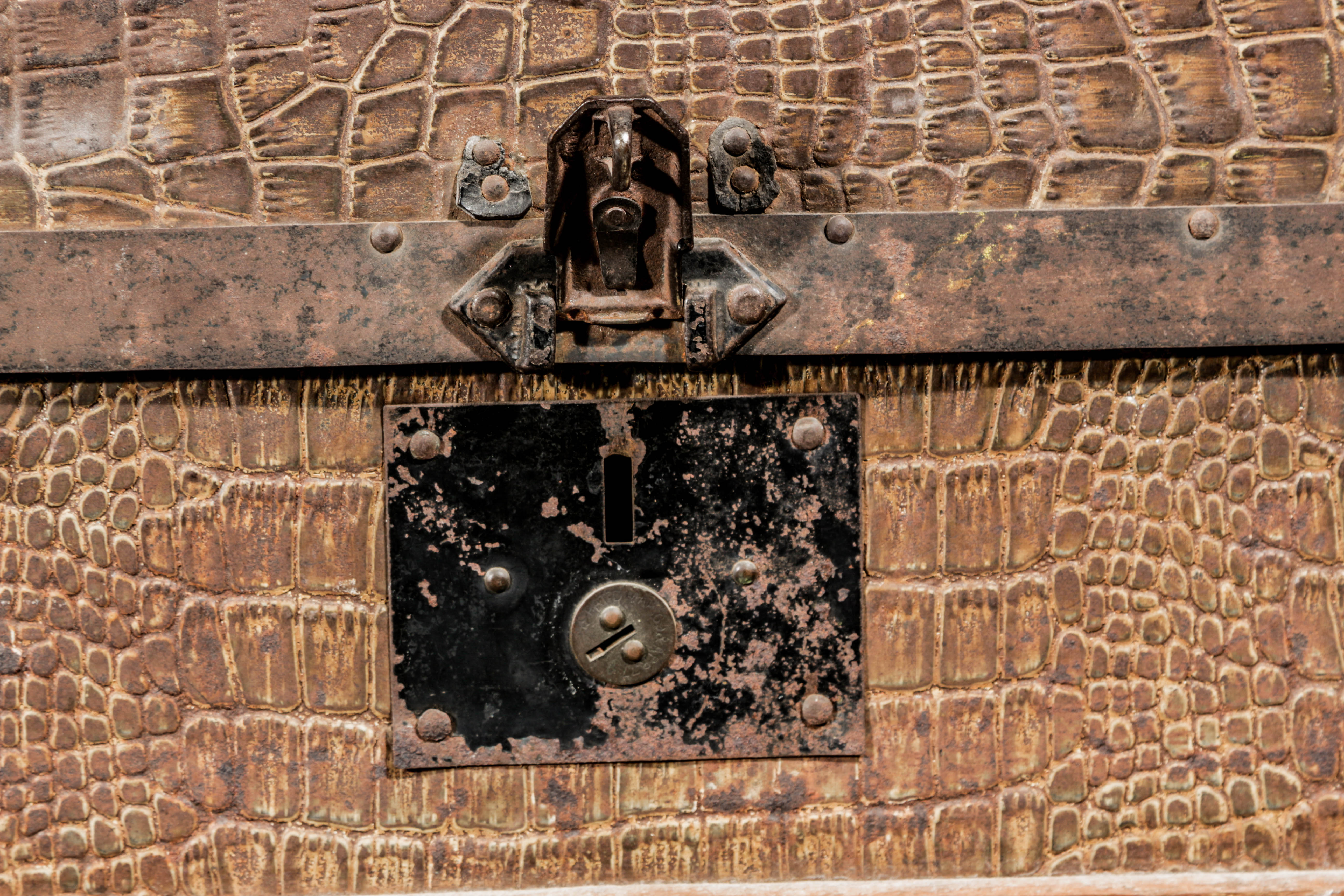 Antique Dome Top Trunk