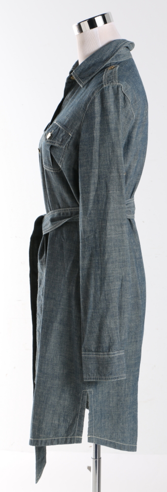 Tory Burch Denim Shirt Dress