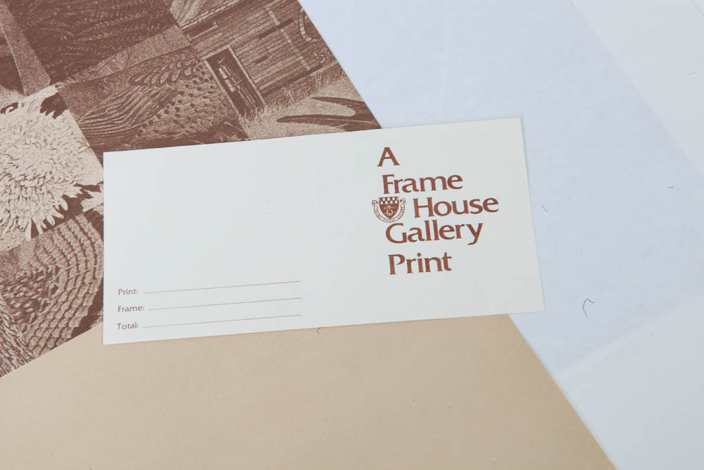 Charley Harper Limited Edition Serigraph "Cool Carnivore"