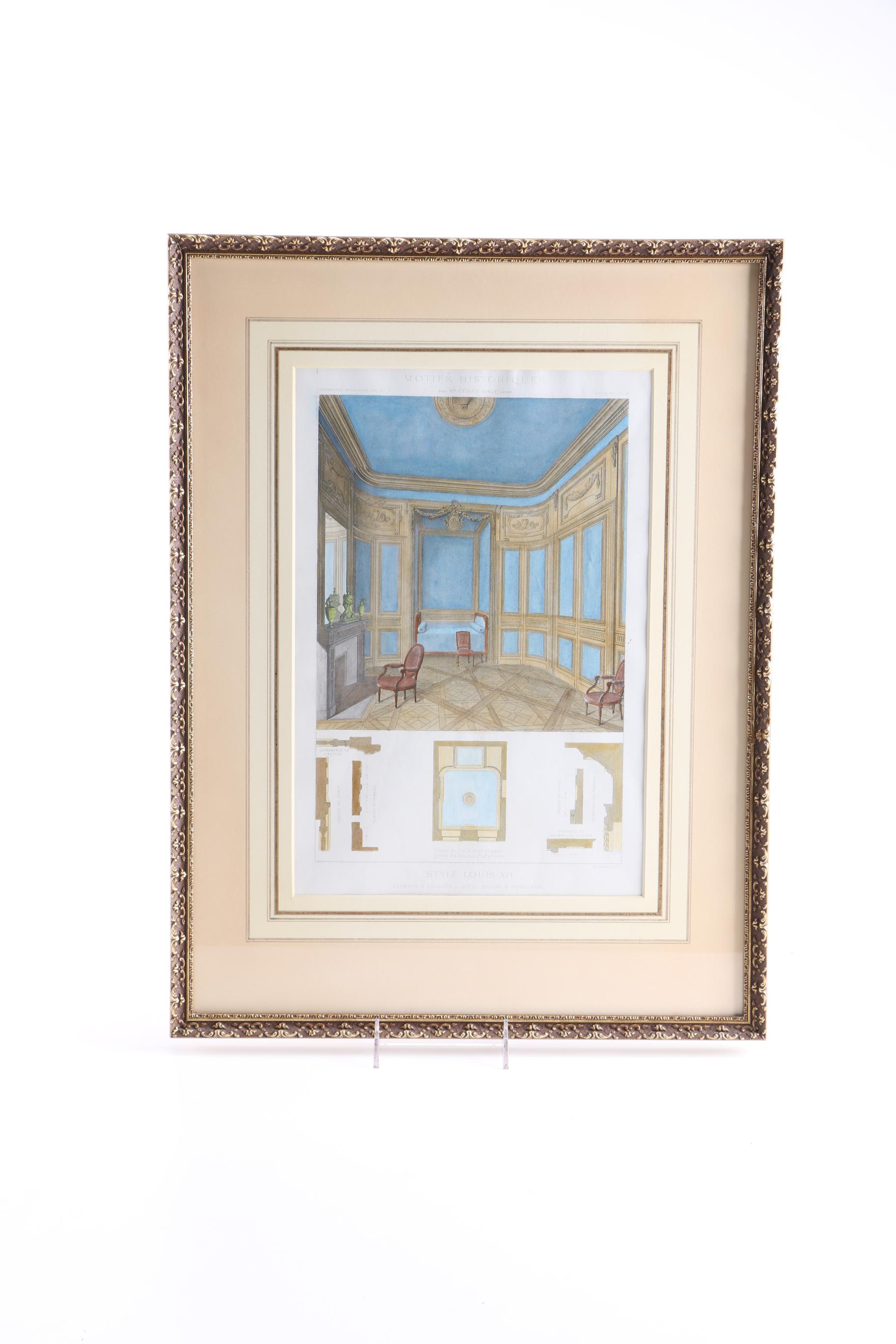 Interior Design Plans From "Decorations Interieures"