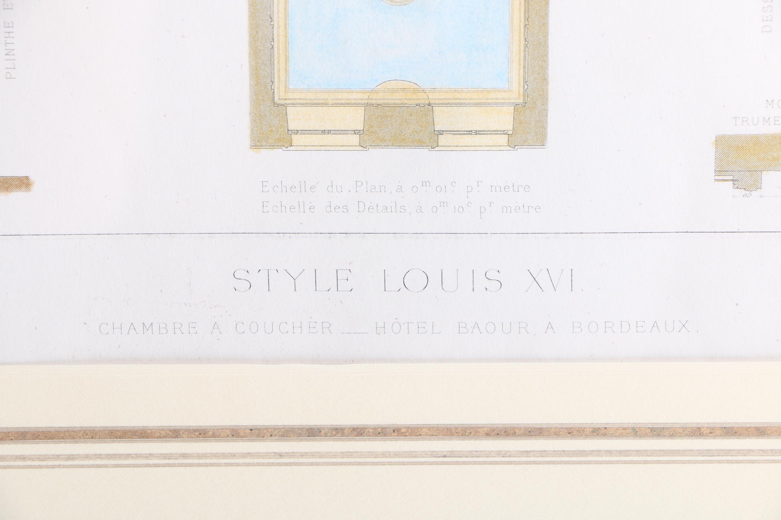 Interior Design Plans From "Decorations Interieures"