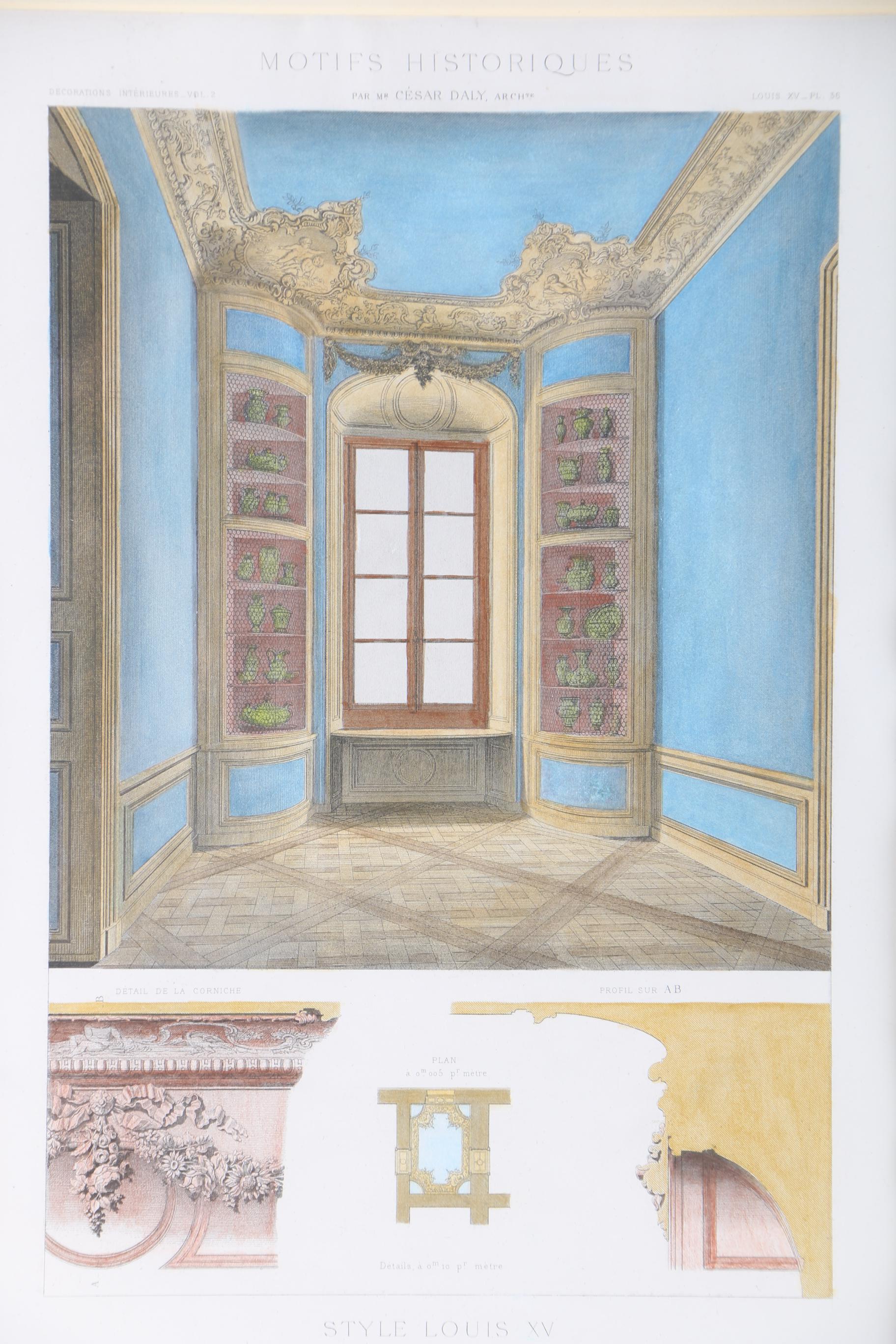 Interior Design Plans From "Decorations Interieures"