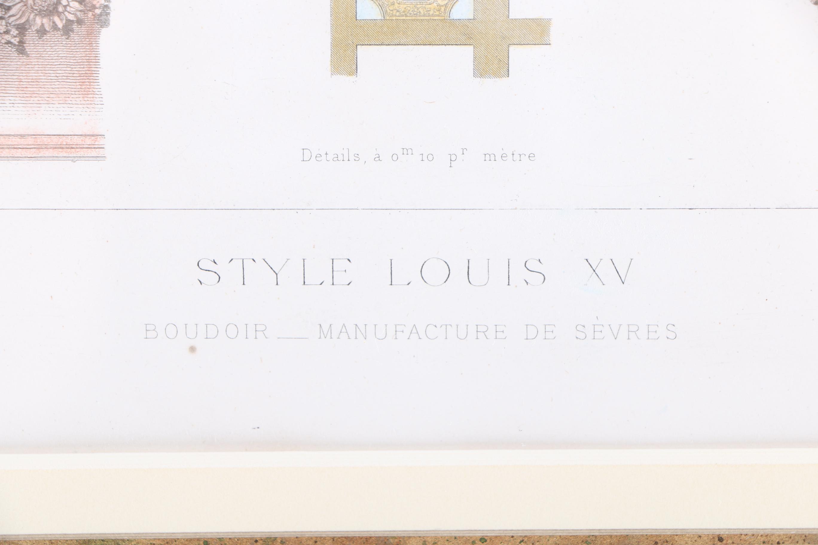 Interior Design Plans From "Decorations Interieures"