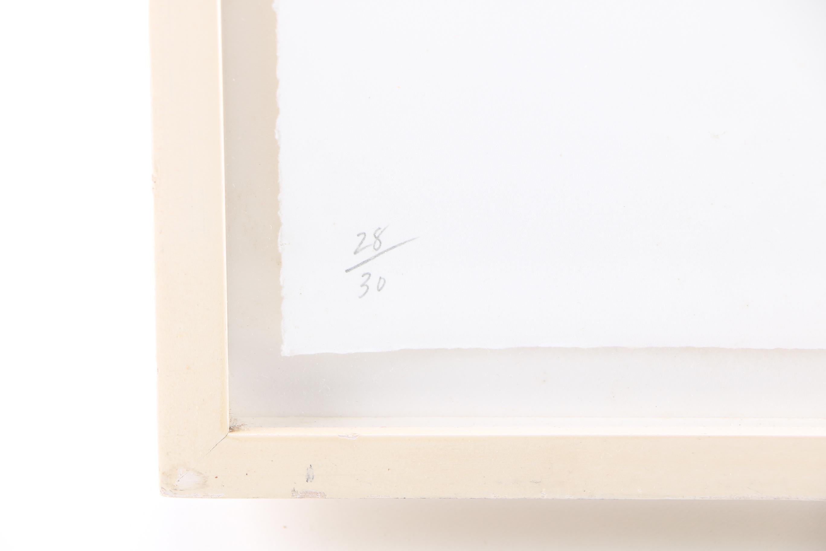 Tim Rollins + K.O.S. Limited Edition Aquatint "The Temptation of St. Anthony IX"