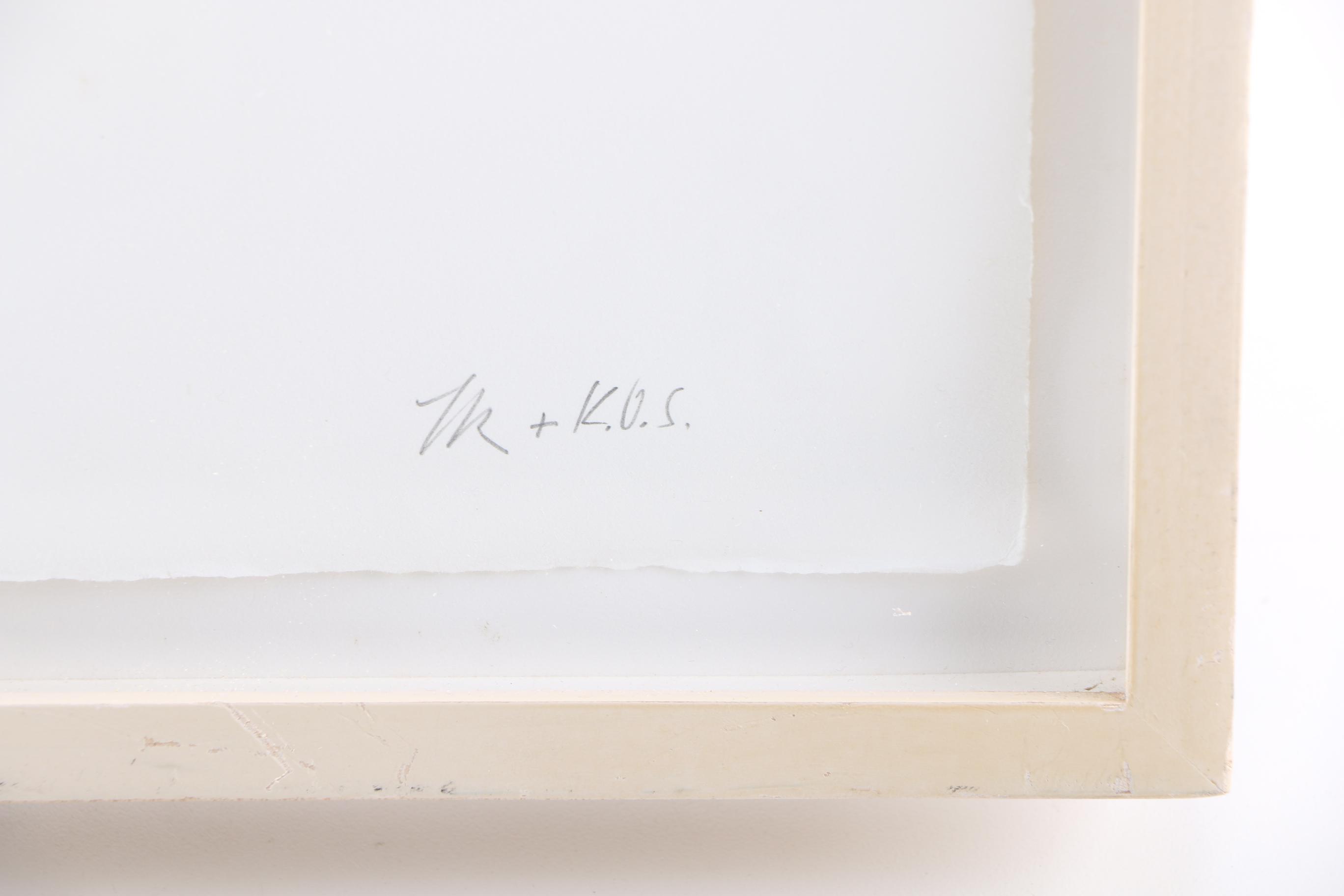 Tim Rollins + K.O.S. Limited Edition Aquatint "The Temptation of St. Anthony IX"