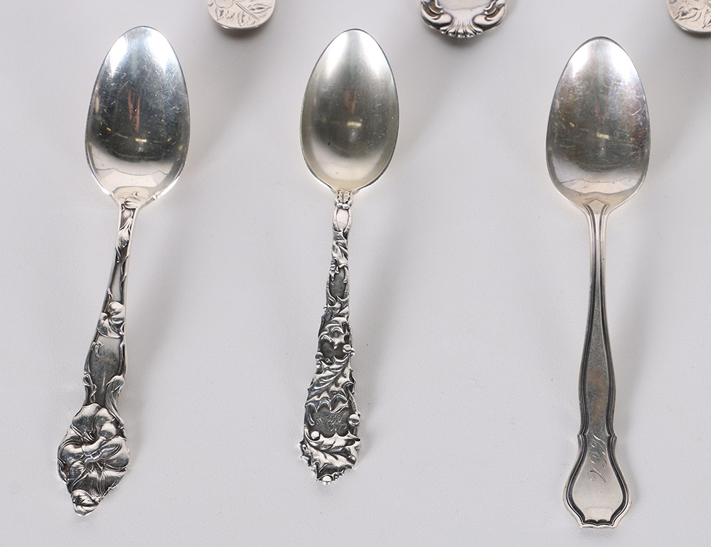 Sterling Silver Spoons Featuring Towle