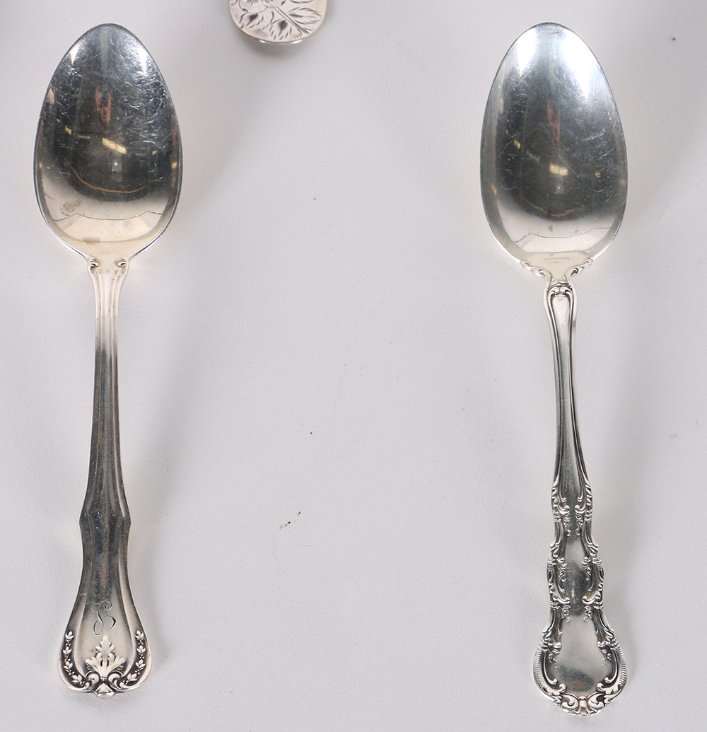Sterling Silver Spoons Featuring Towle