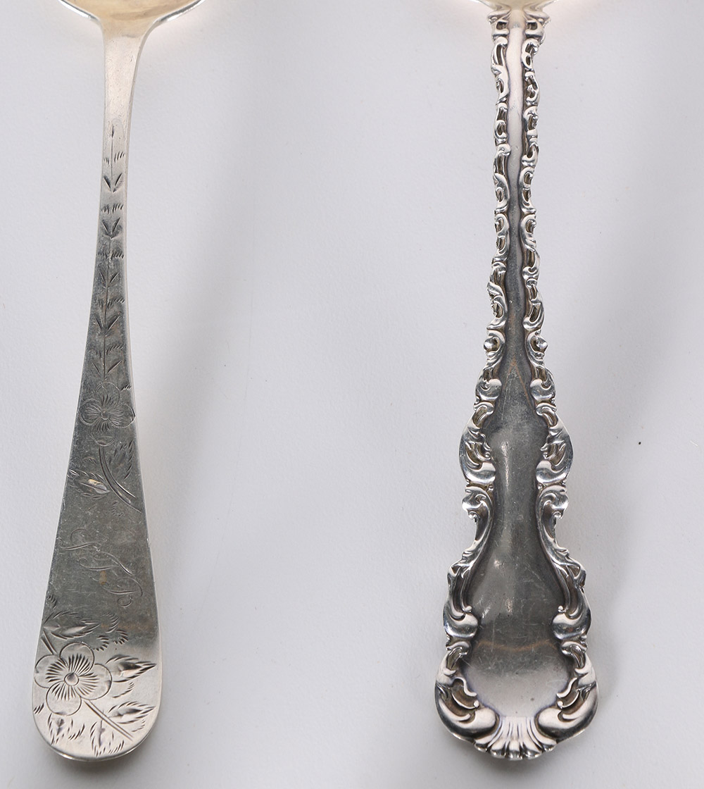 Sterling Silver Spoons Featuring Towle