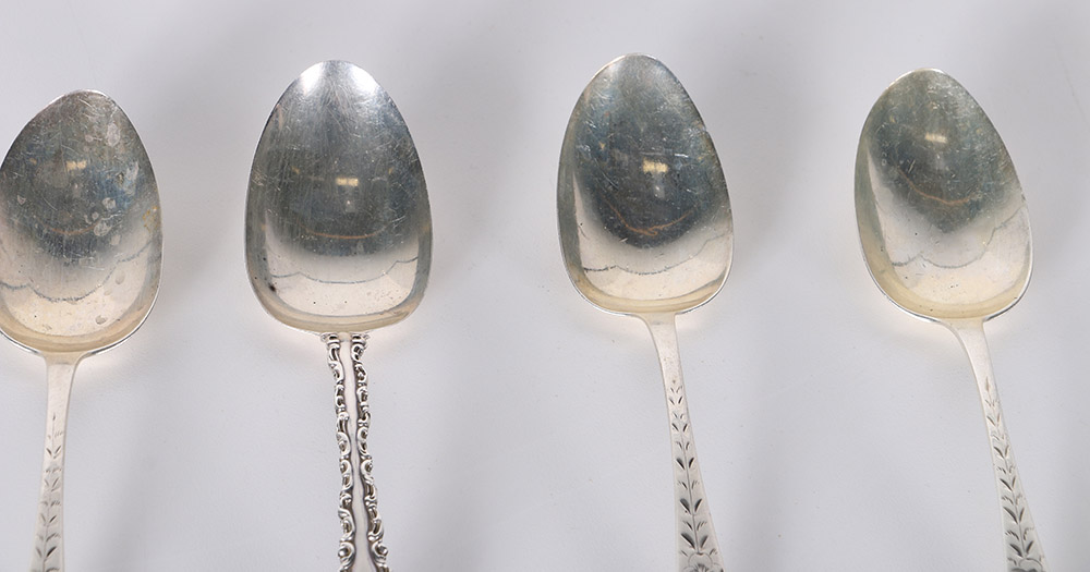 Sterling Silver Spoons Featuring Towle