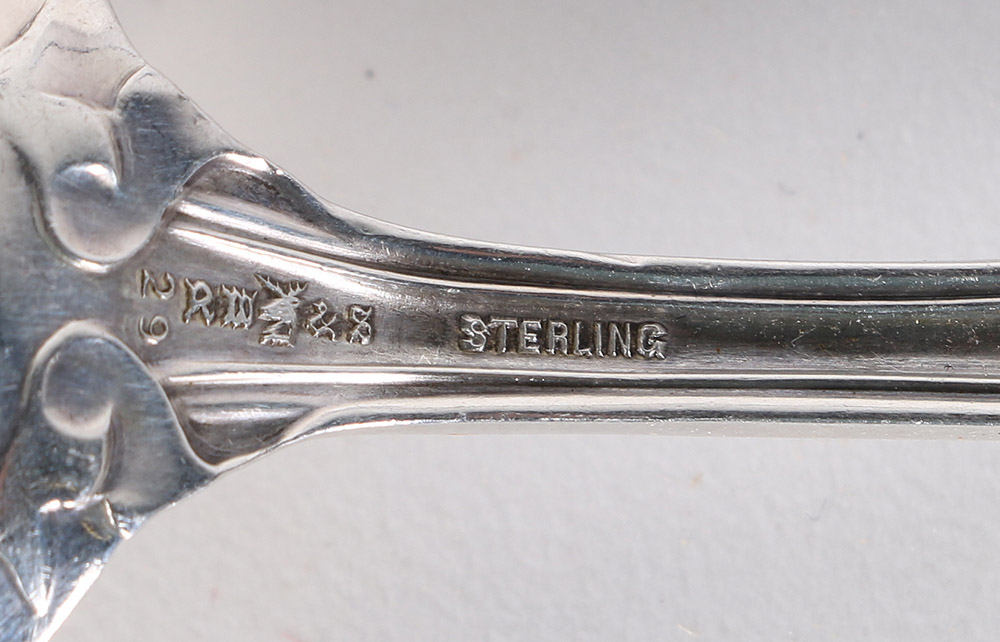 Sterling Silver Spoons Featuring Towle