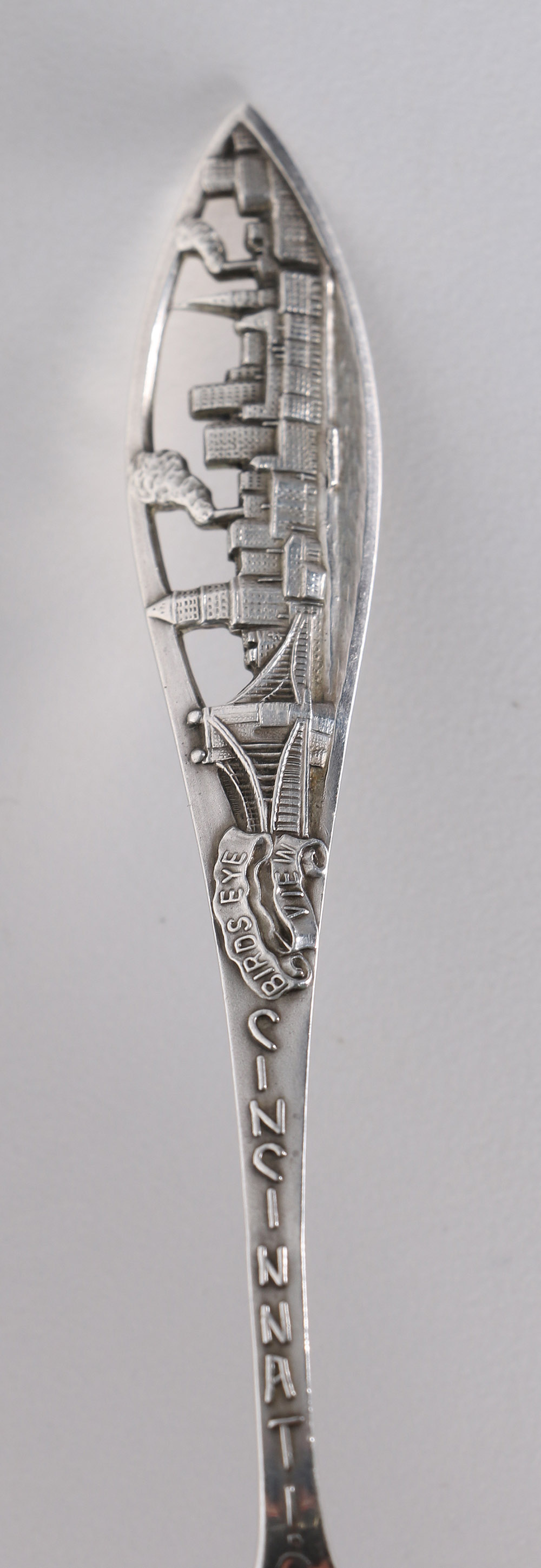 Mechanics Sterling Co. Souvenir Spoon With Additional Sterling