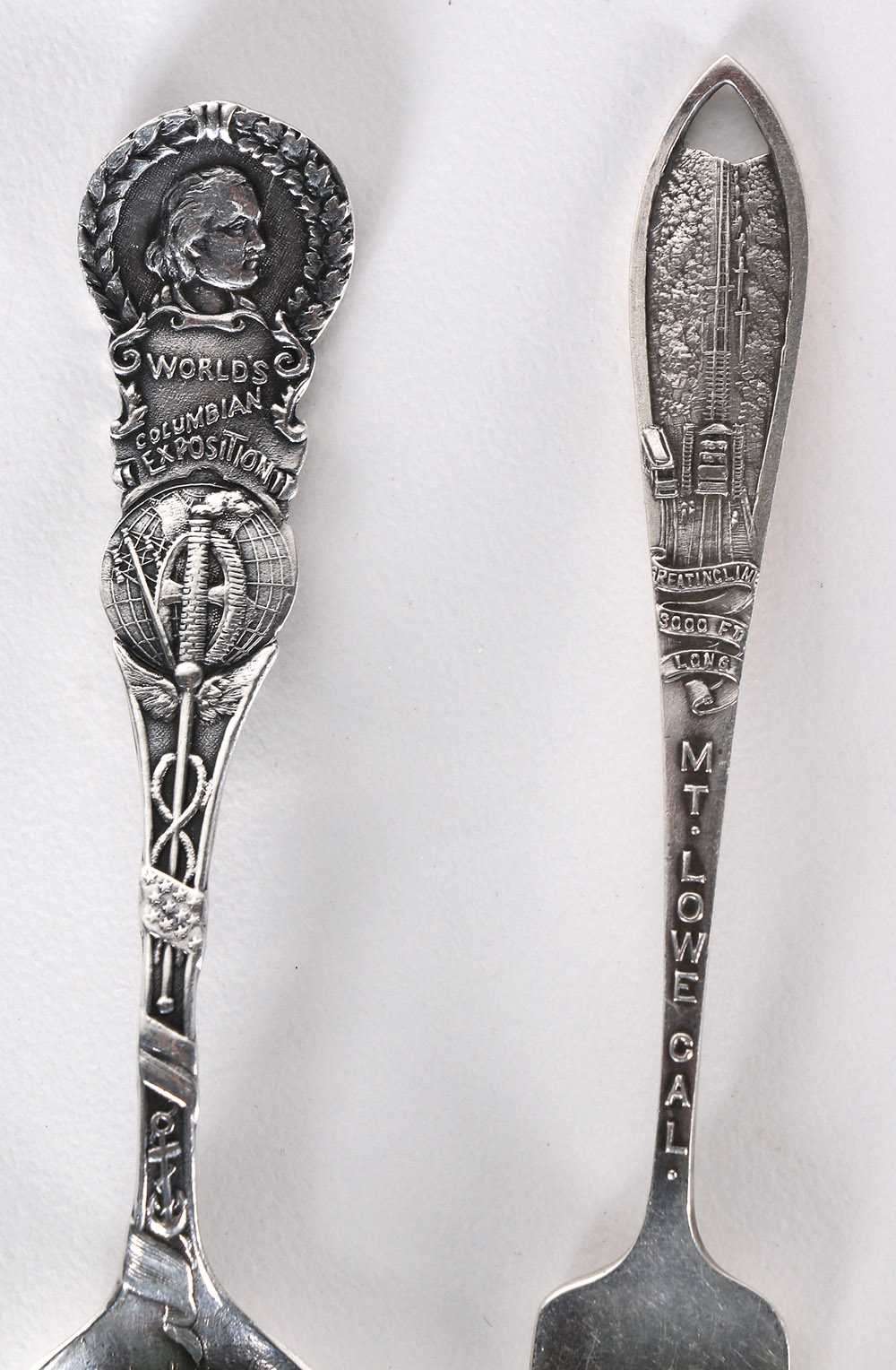 Mechanics Sterling Co. Souvenir Spoon With Additional Sterling