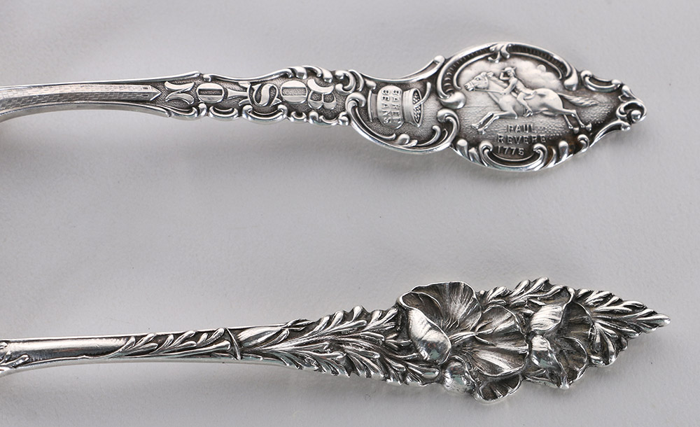 Mechanics Sterling Co. Souvenir Spoon With Additional Sterling