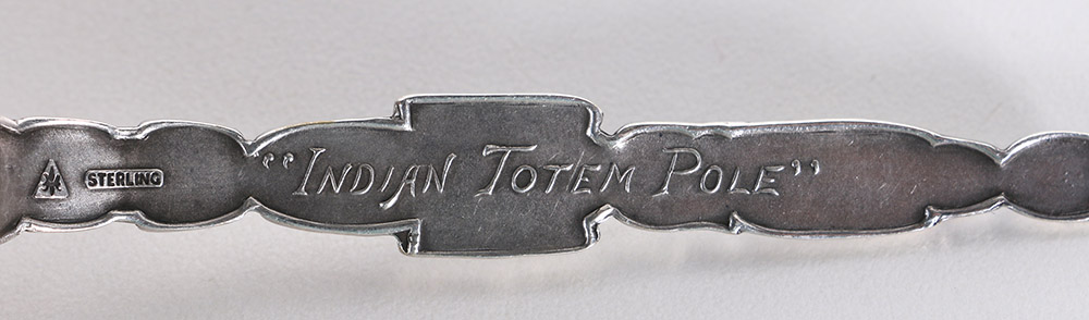 Mechanics Sterling Co. Souvenir Spoon With Additional Sterling