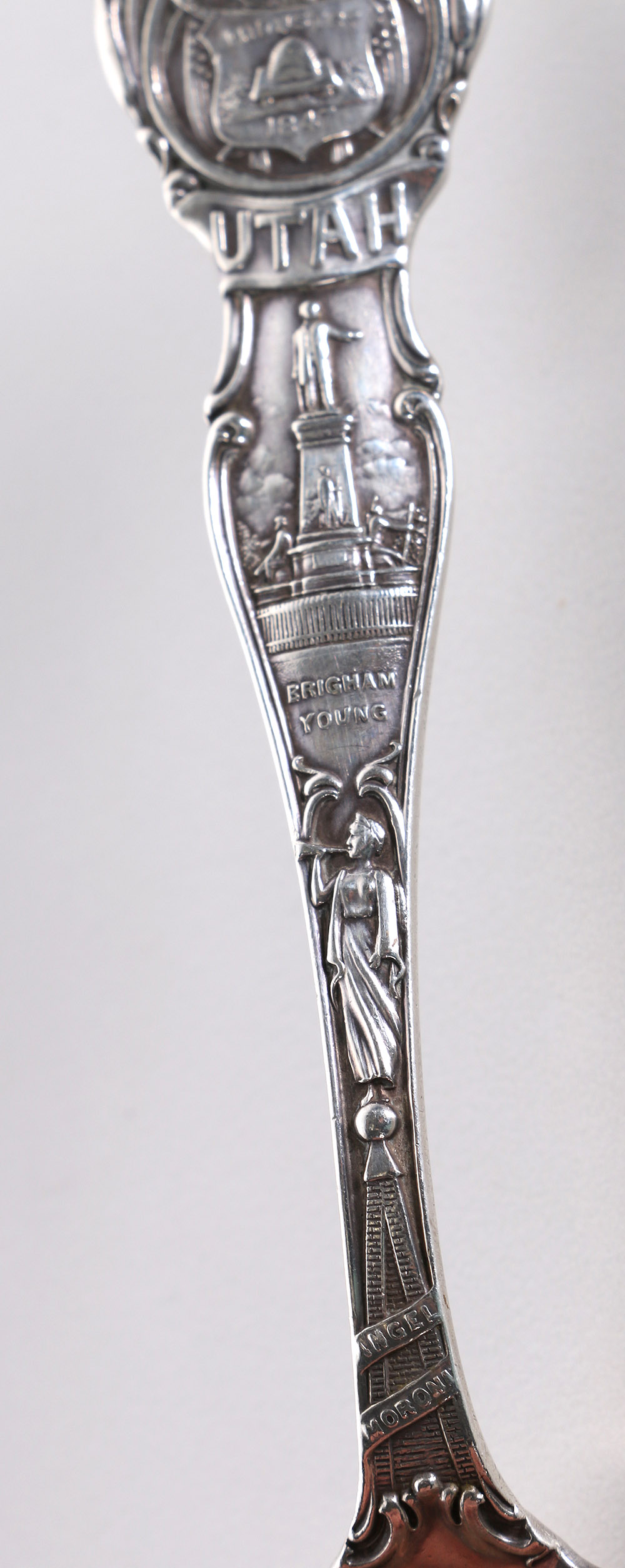 Mechanics Sterling Co. Souvenir Spoon With Additional Sterling