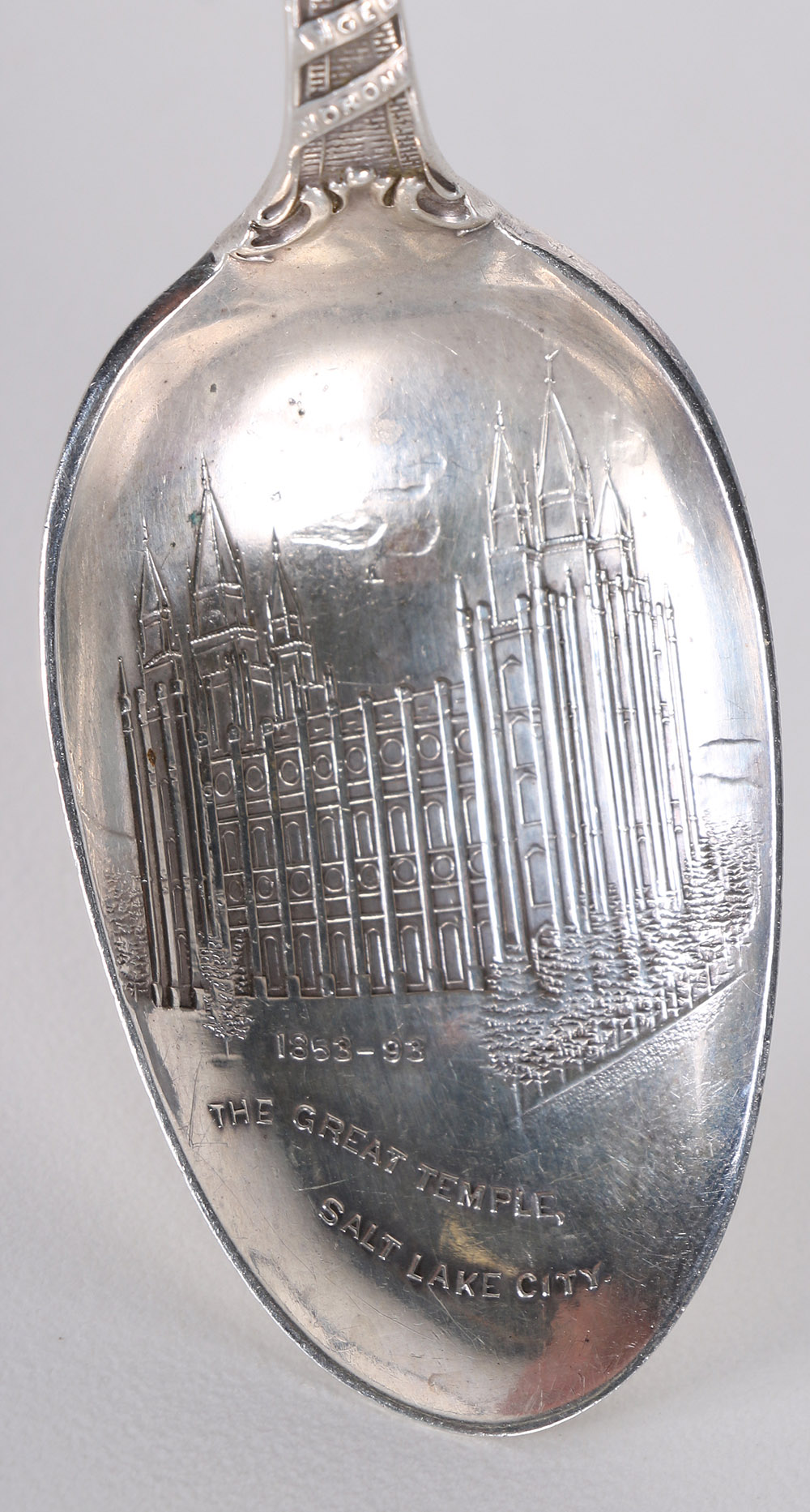 Mechanics Sterling Co. Souvenir Spoon With Additional Sterling