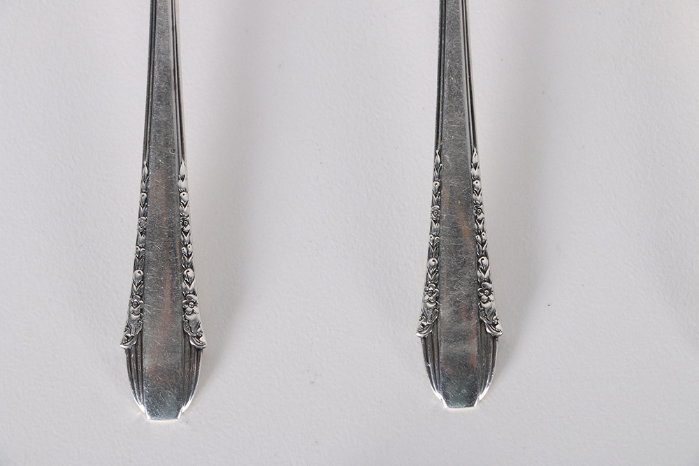 1894 Reed & Barton "La Reine" Forks and Other Sterling Silver Flatware