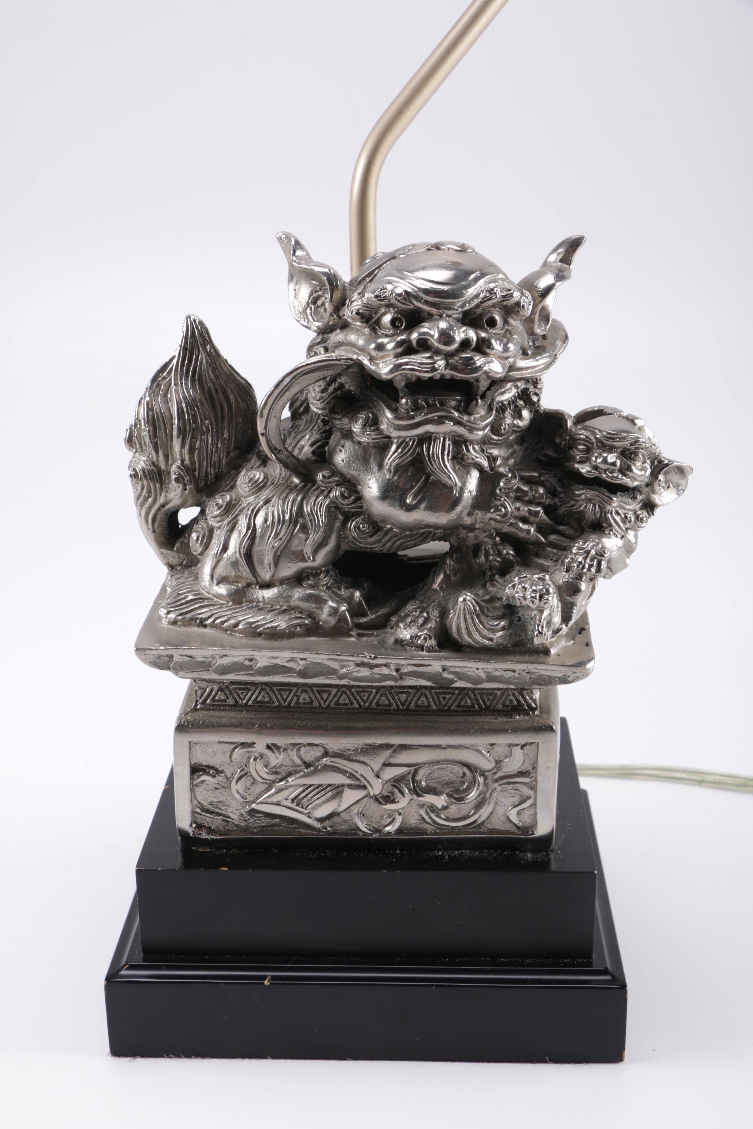 Guardian Lion Table Lamp