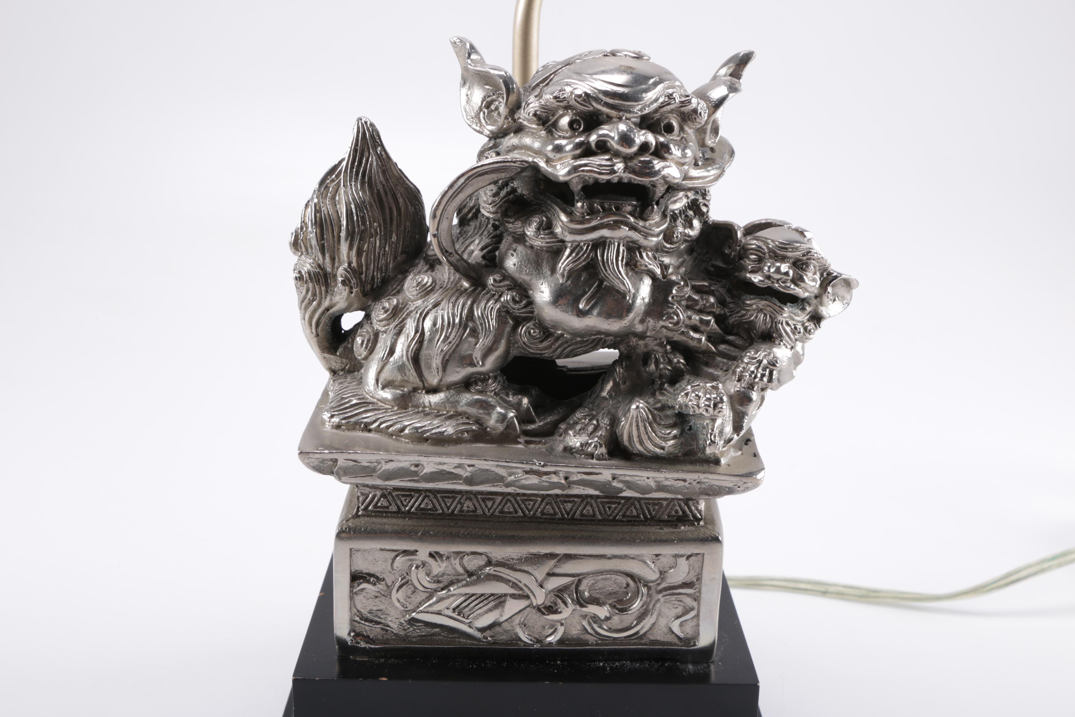 Guardian Lion Table Lamp