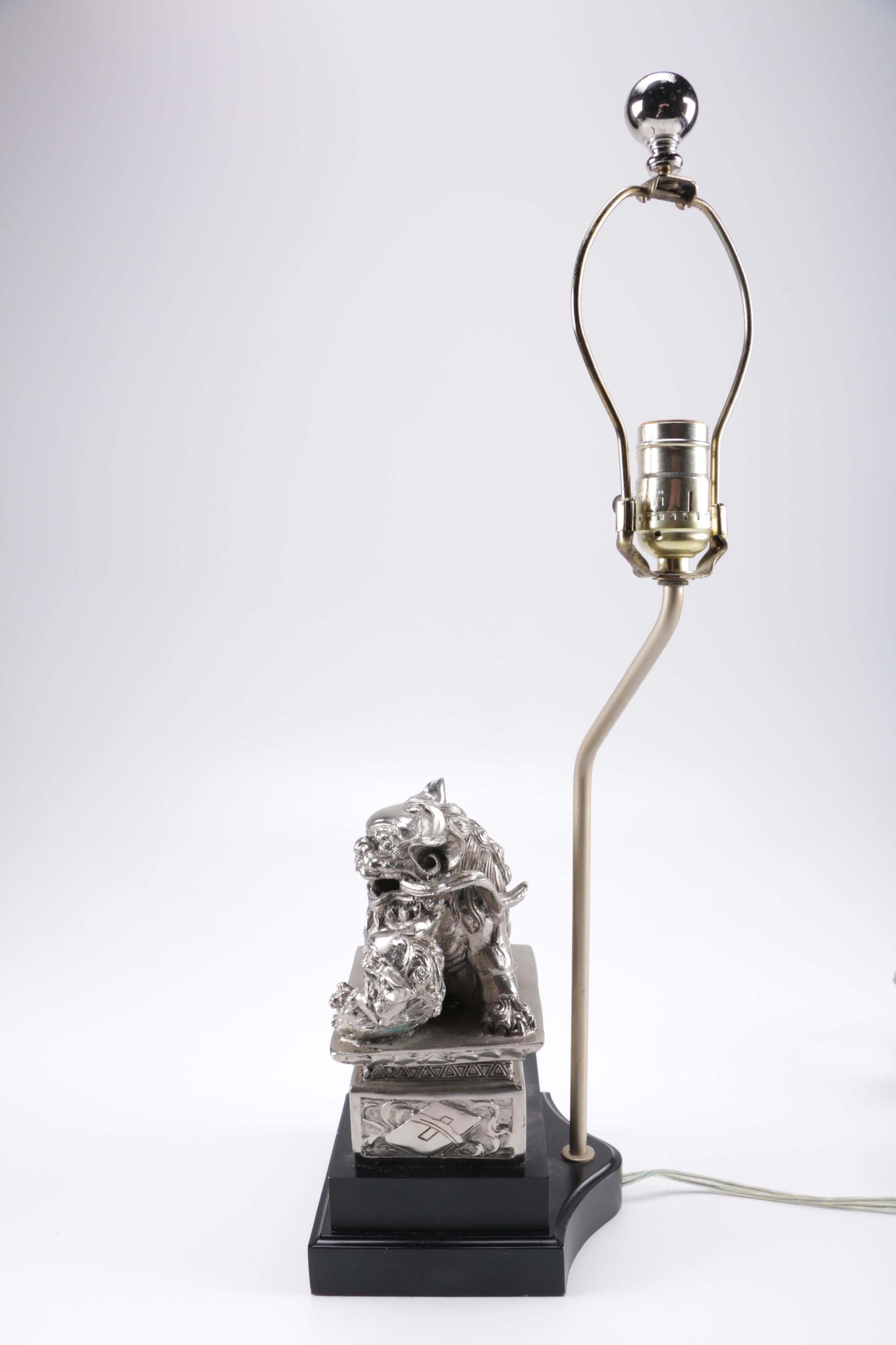 Guardian Lion Table Lamp