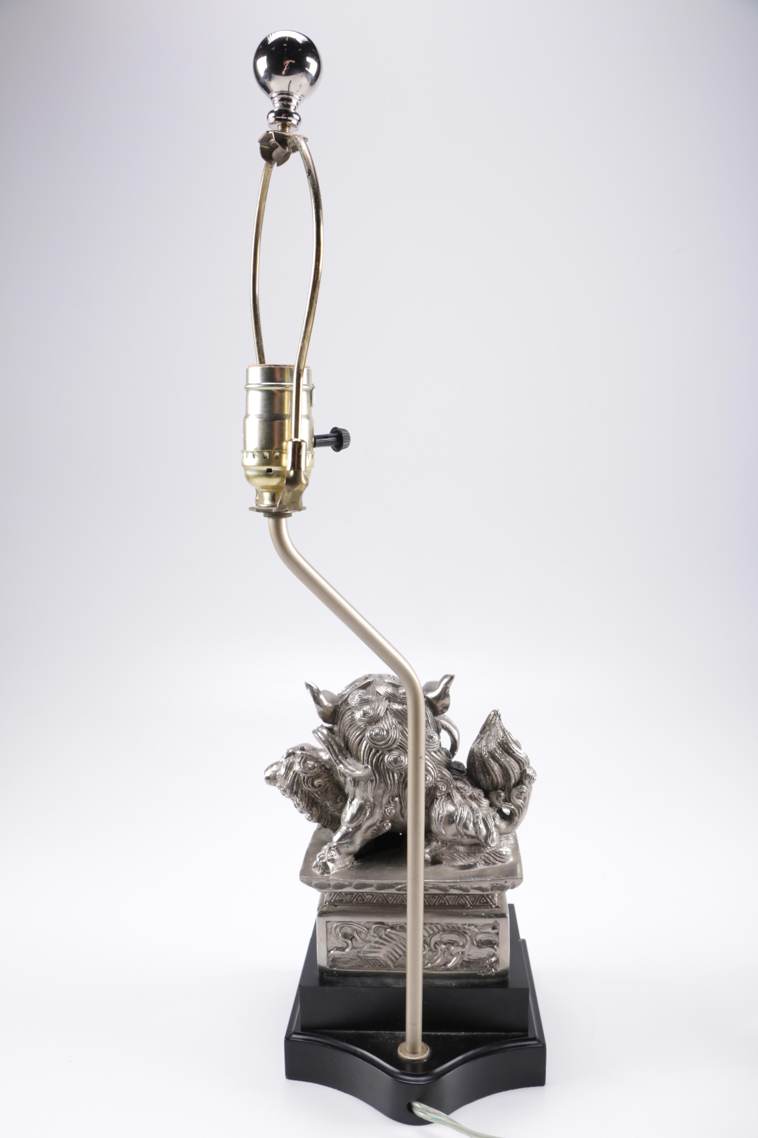 Guardian Lion Table Lamp