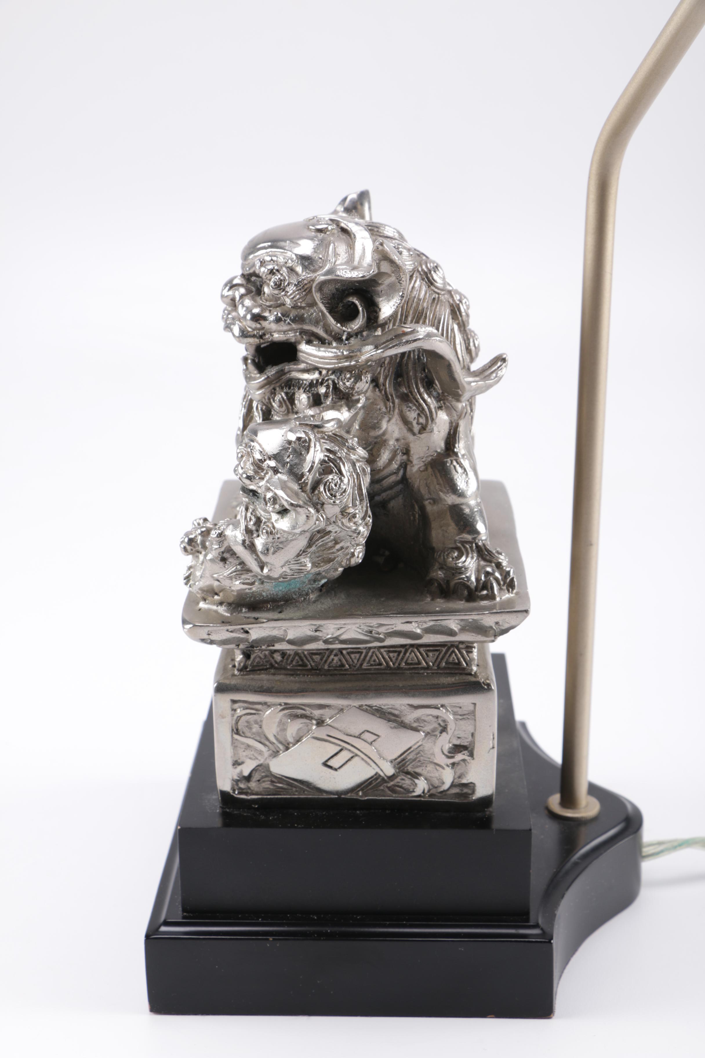 Guardian Lion Table Lamp