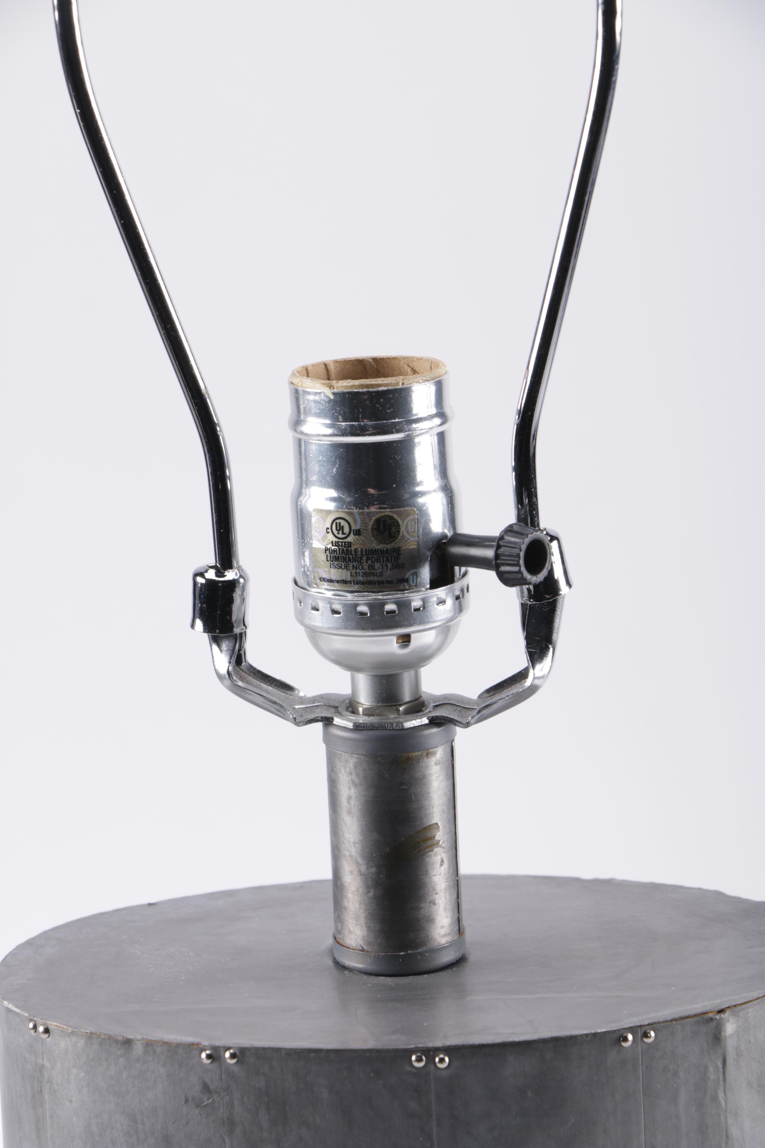 Industrial Style Table Lamp