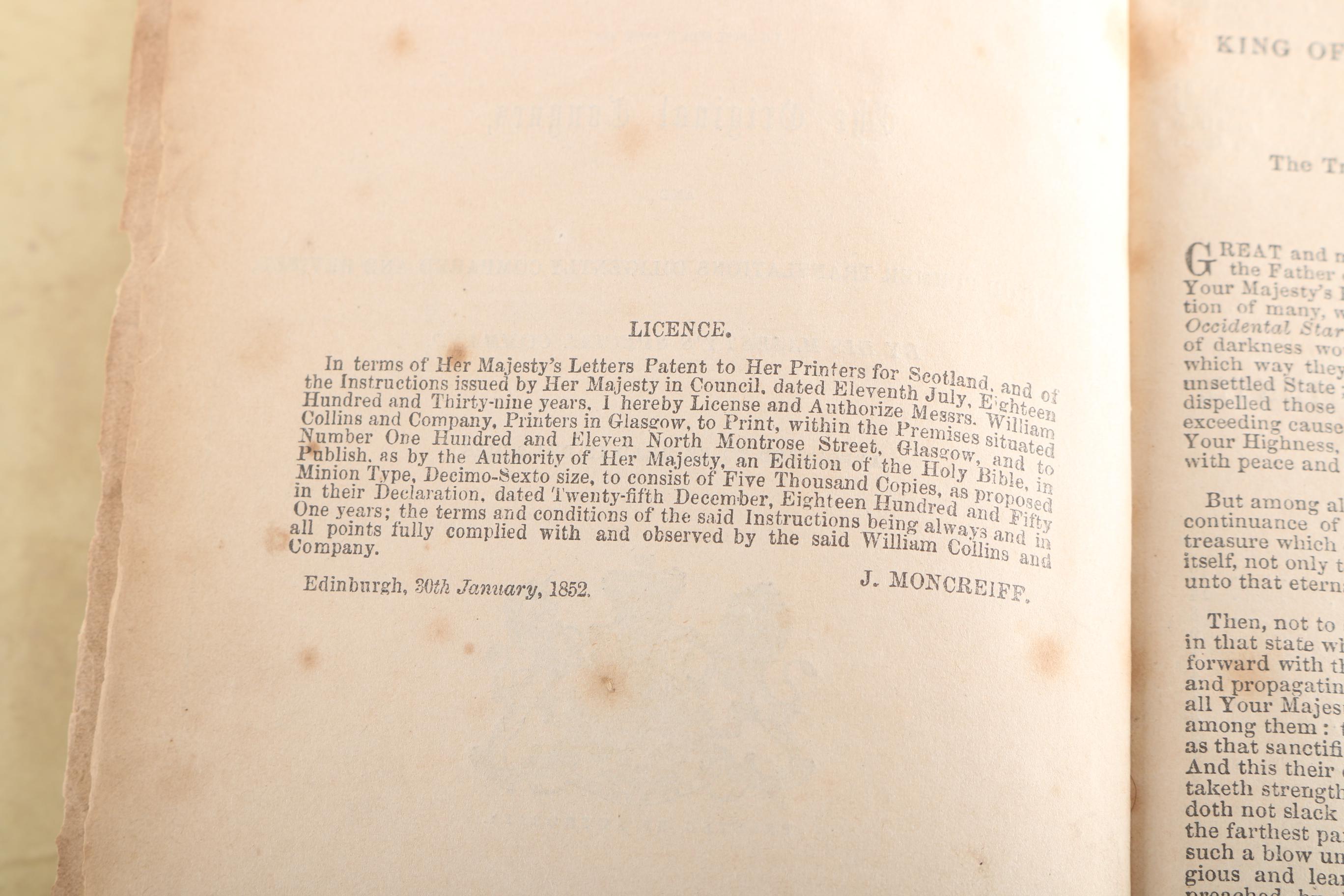 Collection of Bibles