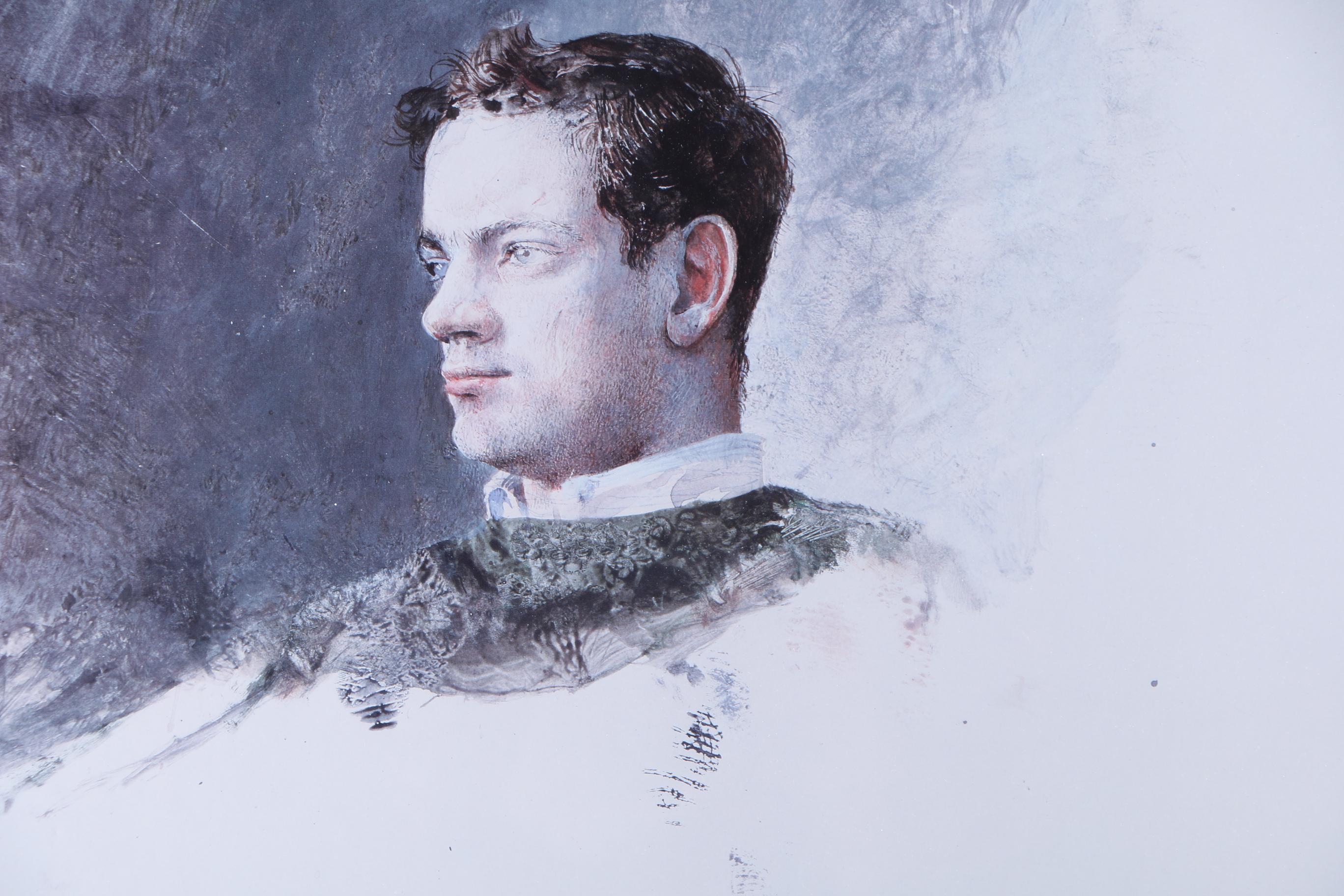 Framed Andrew Wyeth Exhibition Poster