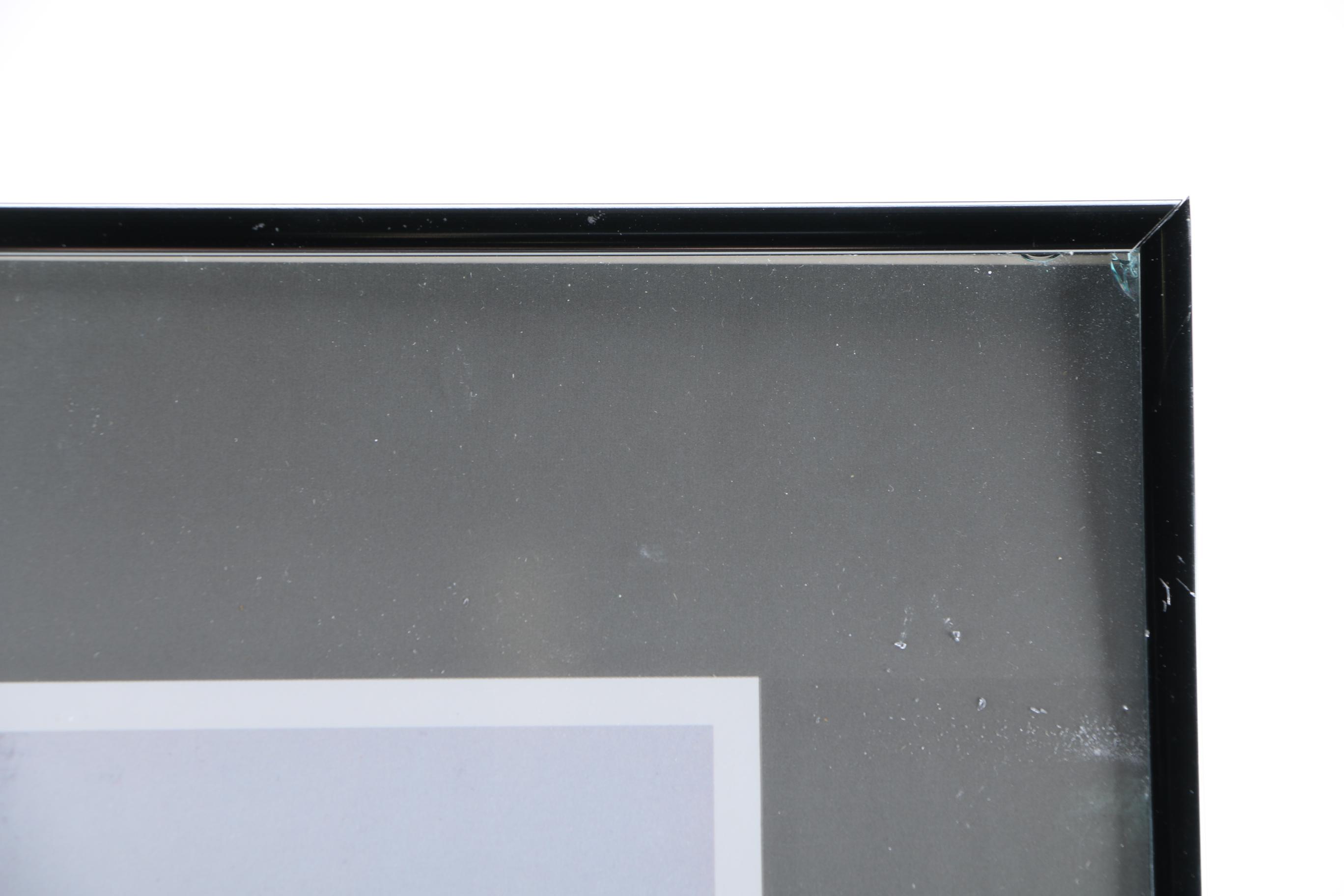 Framed Andrew Wyeth Exhibition Poster