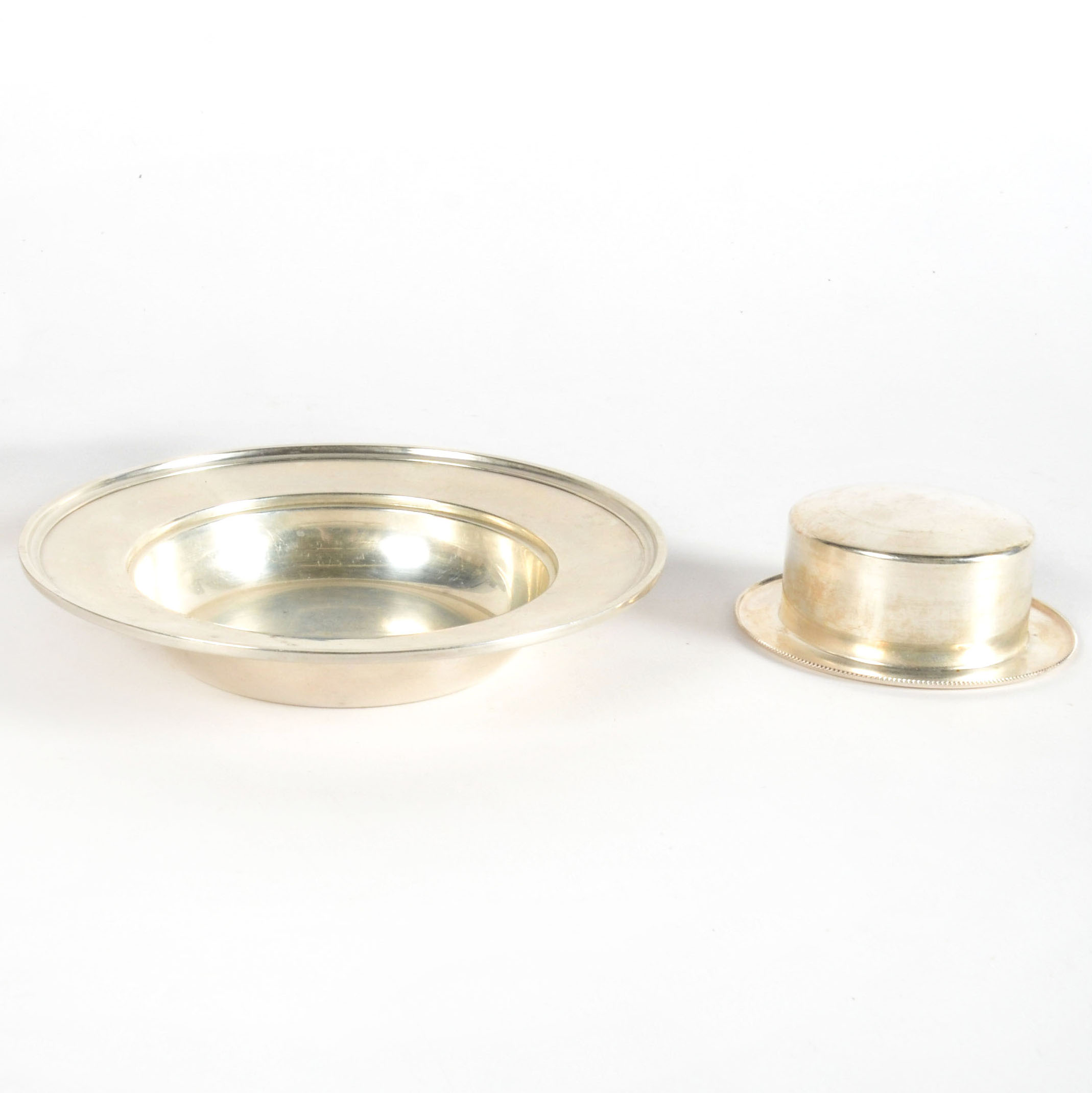 Stieff Sterling Silver Dish and Dish