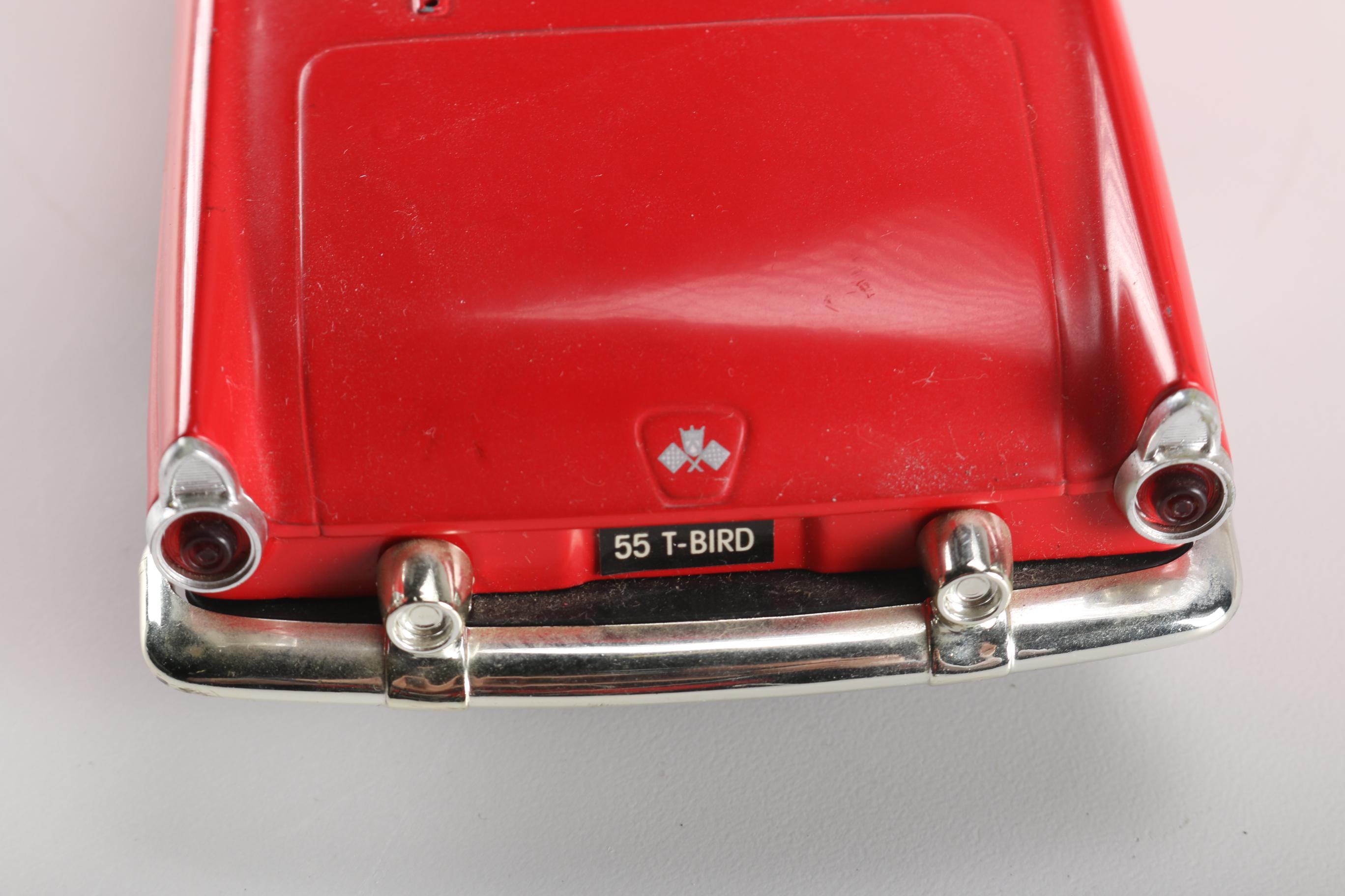 Ford Thunderbird Memorabilia including "Solido 1955 Thunderbird G. Sport 4517"
