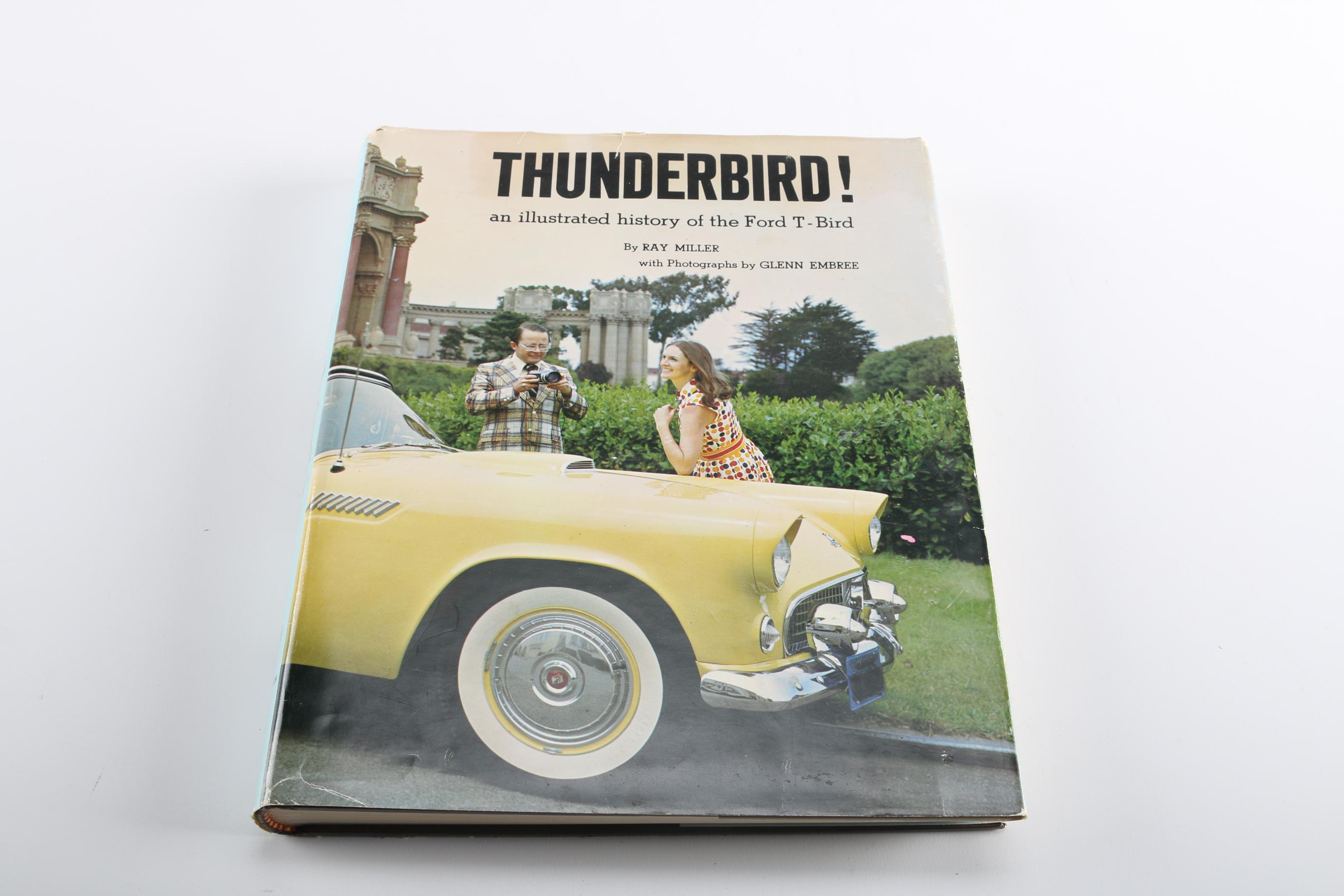 Ford Thunderbird Memorabilia including "Solido 1955 Thunderbird G. Sport 4517"