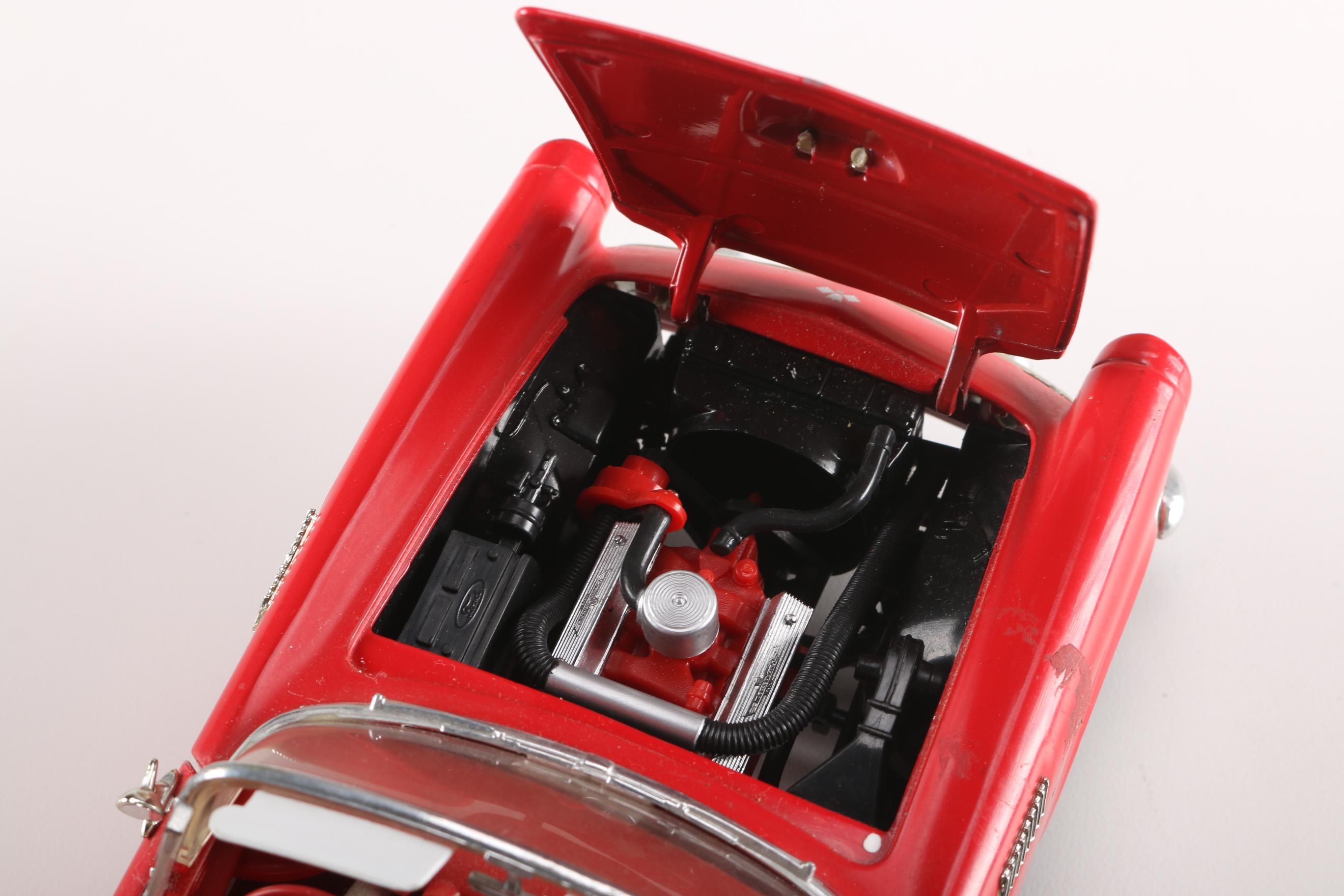 Ford Thunderbird Memorabilia including "Solido 1955 Thunderbird G. Sport 4517"