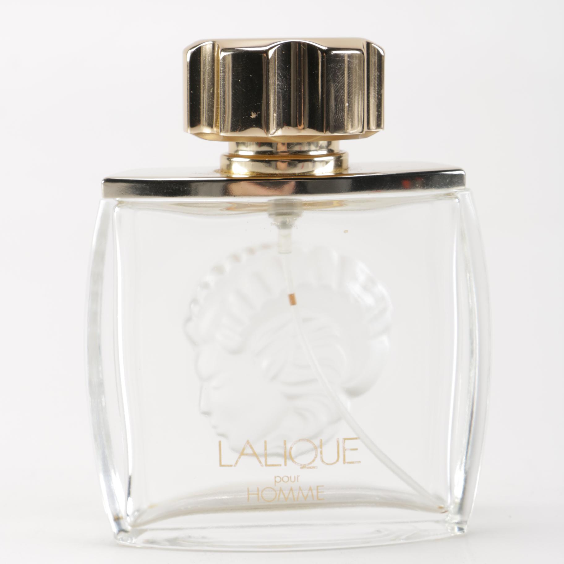 Lalique Men's "Le Faune" Crystal Perfume Bottle