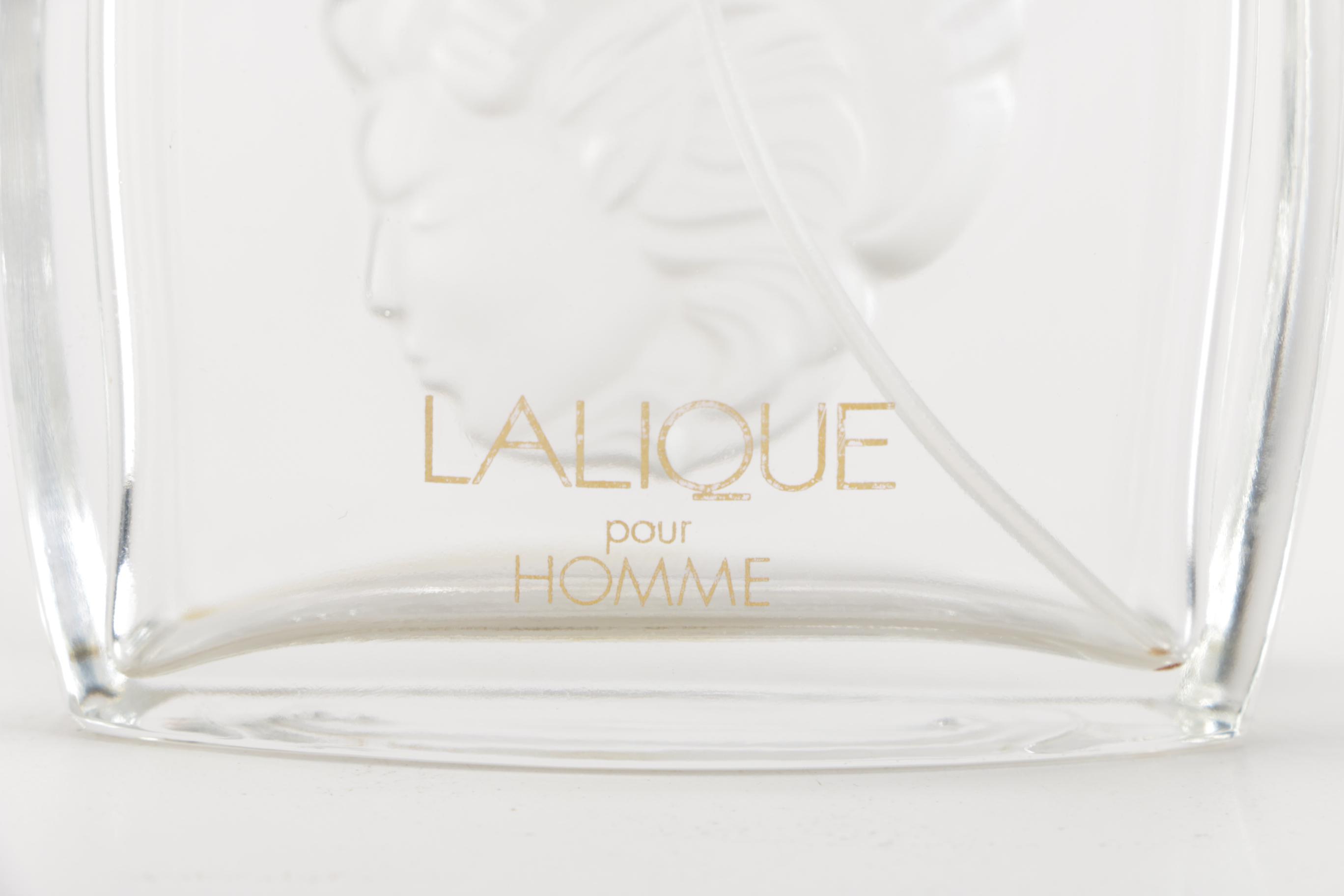 Lalique Men's "Le Faune" Crystal Perfume Bottle