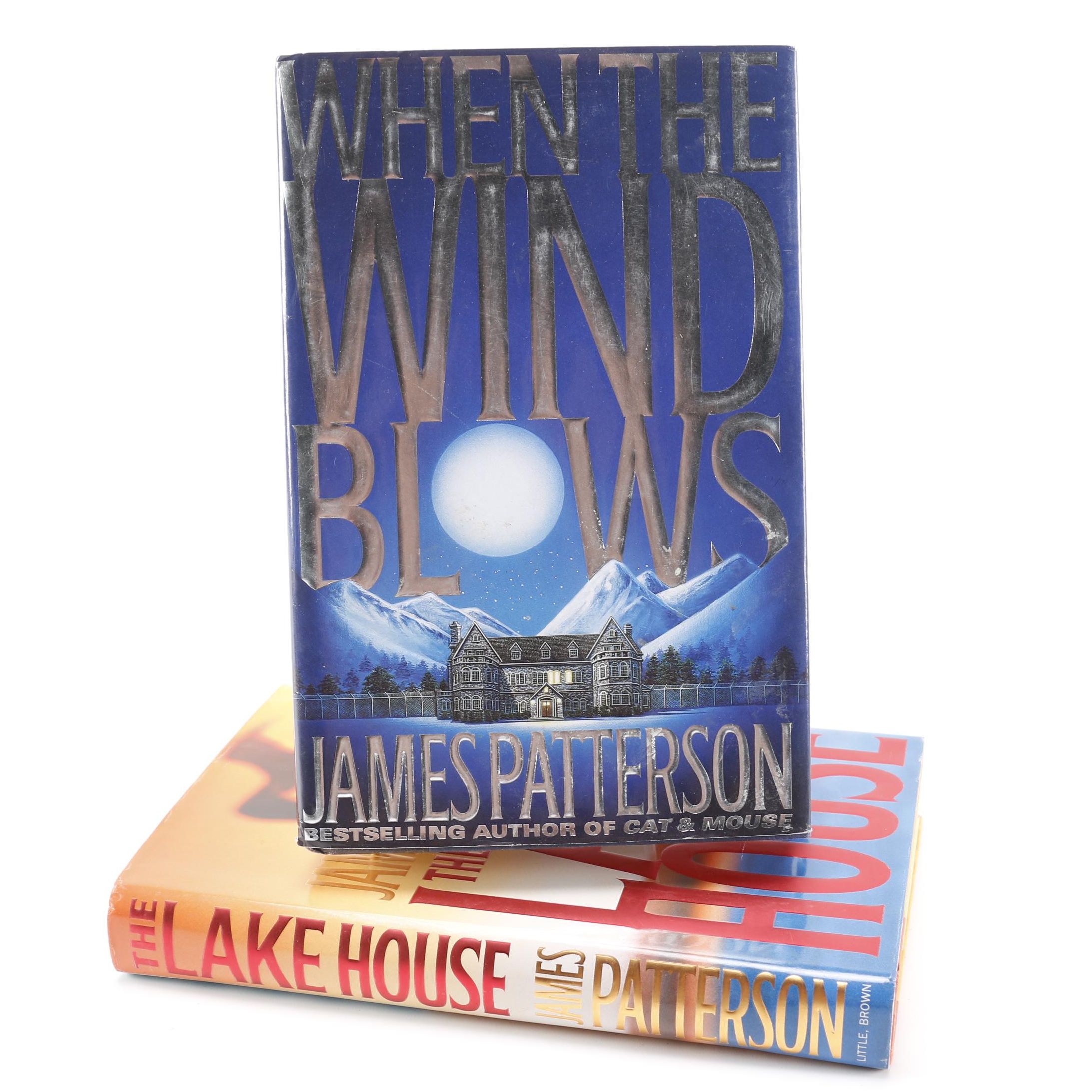 First Edition James Patterson Novels including "The Lakehouse"