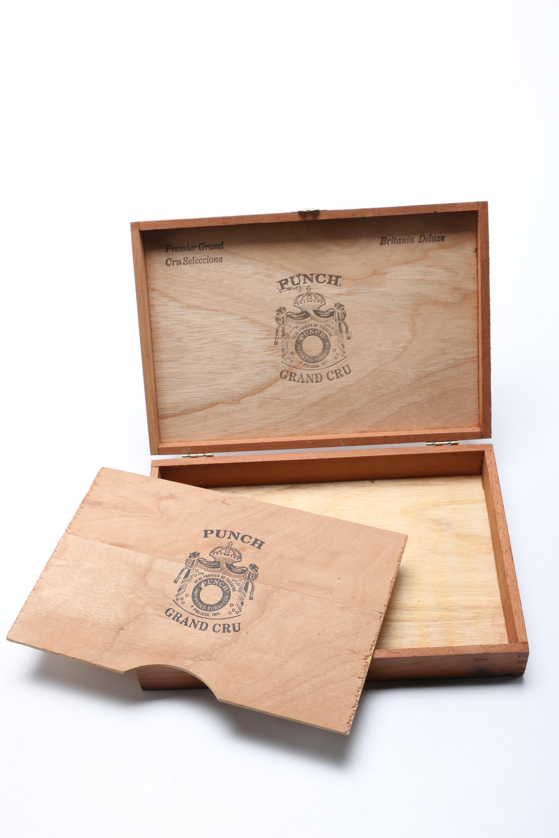 Humidor and Cigar Box