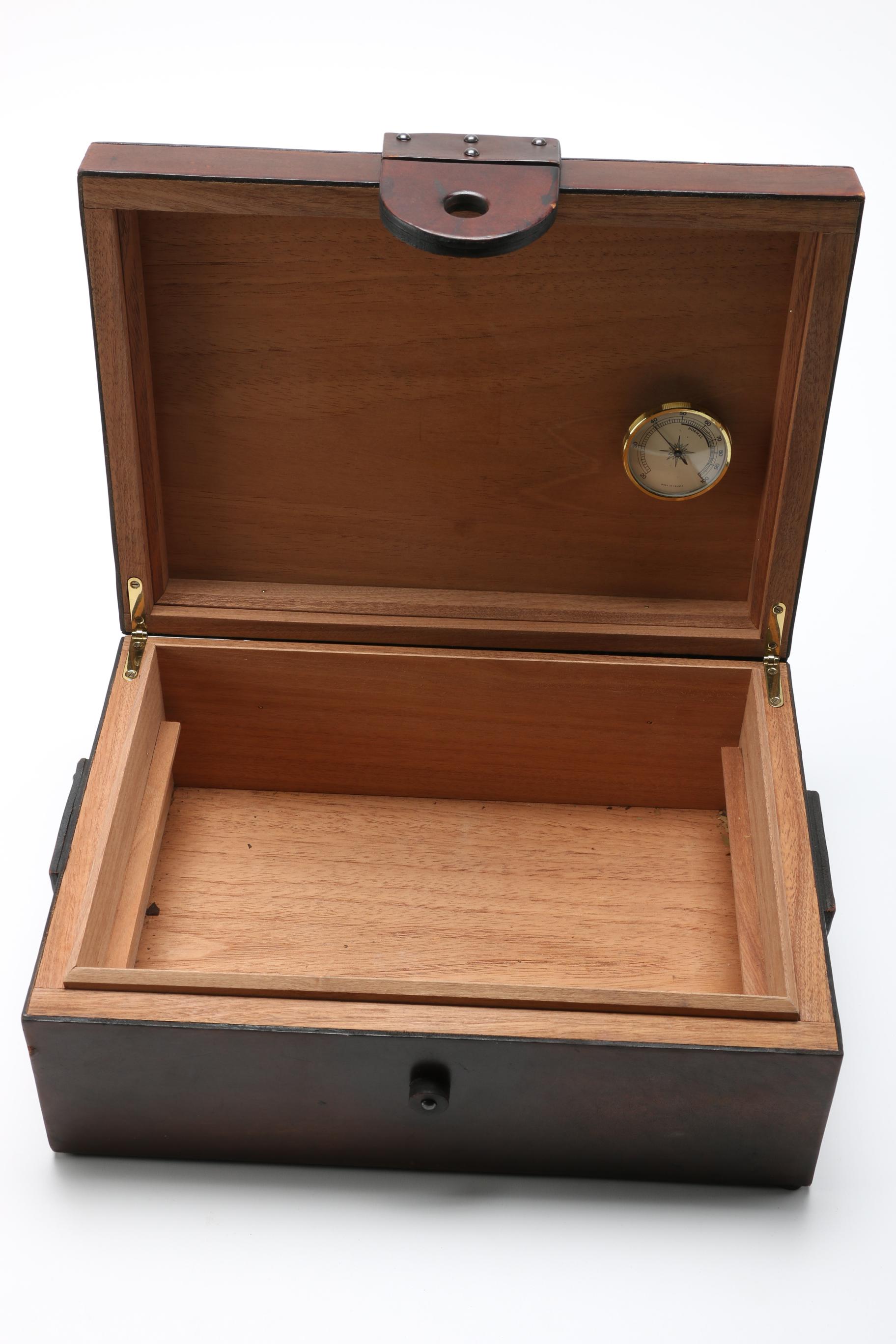 Humidor and Cigar Box