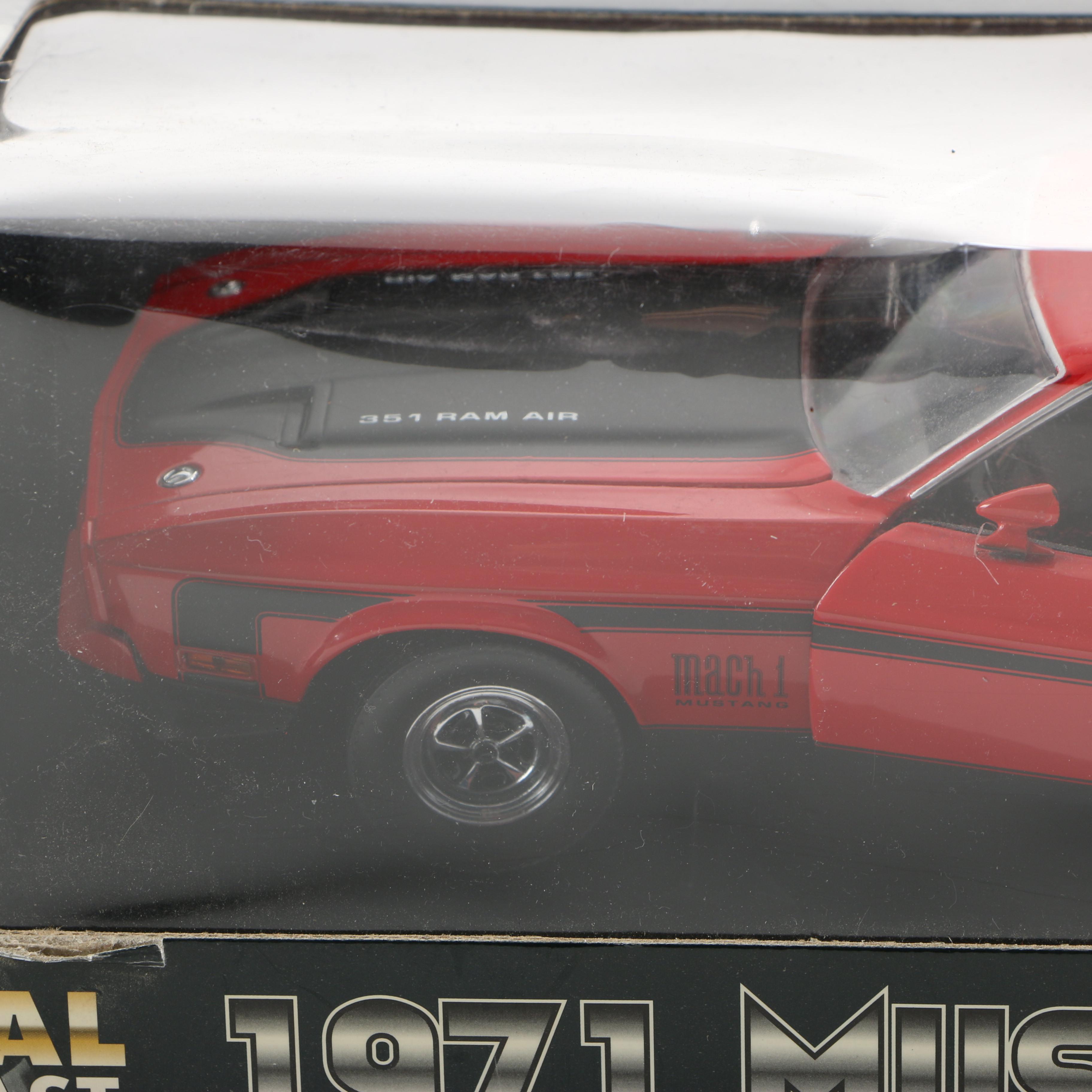 Collection of Ford Mustang Die-Cast Cars