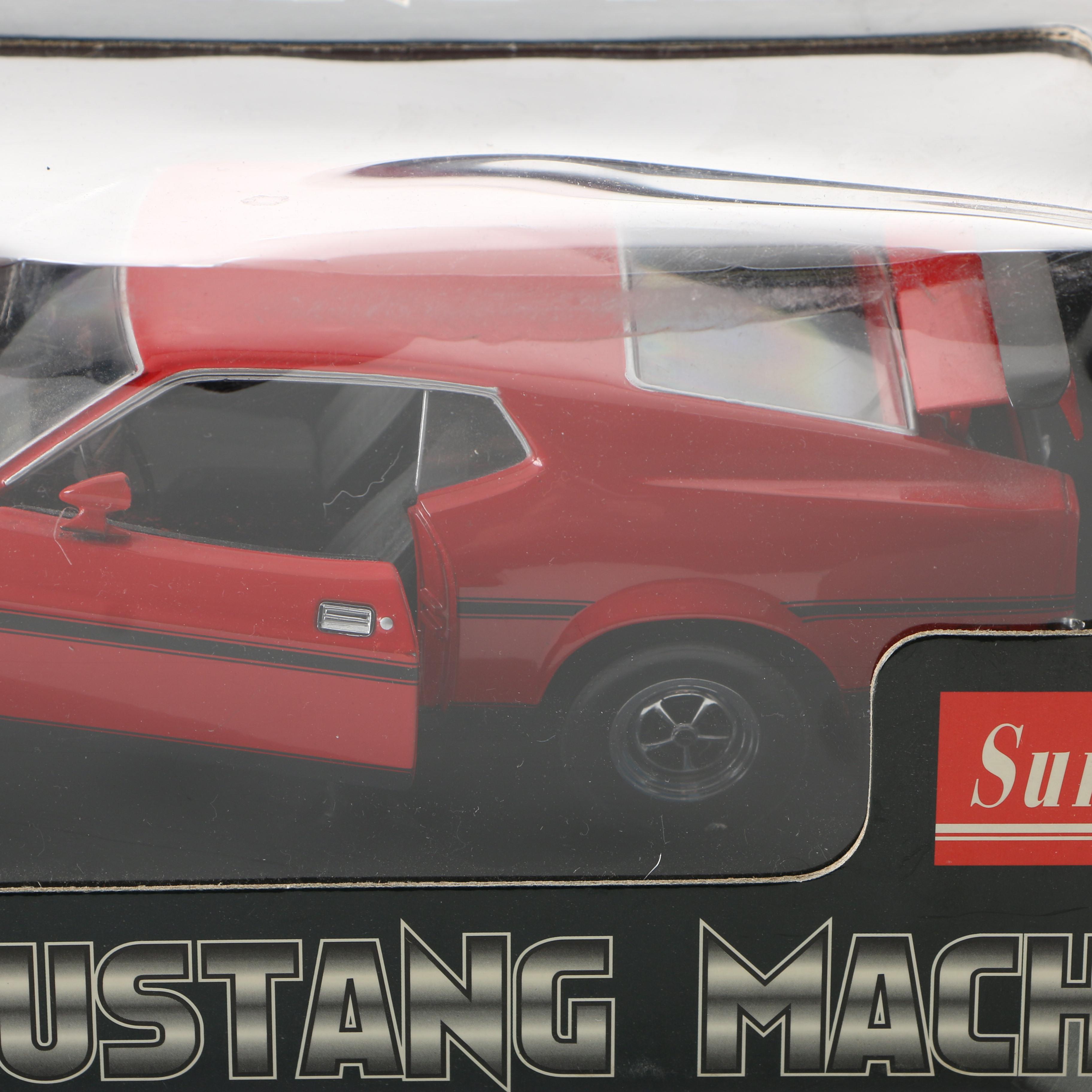 Collection of Ford Mustang Die-Cast Cars