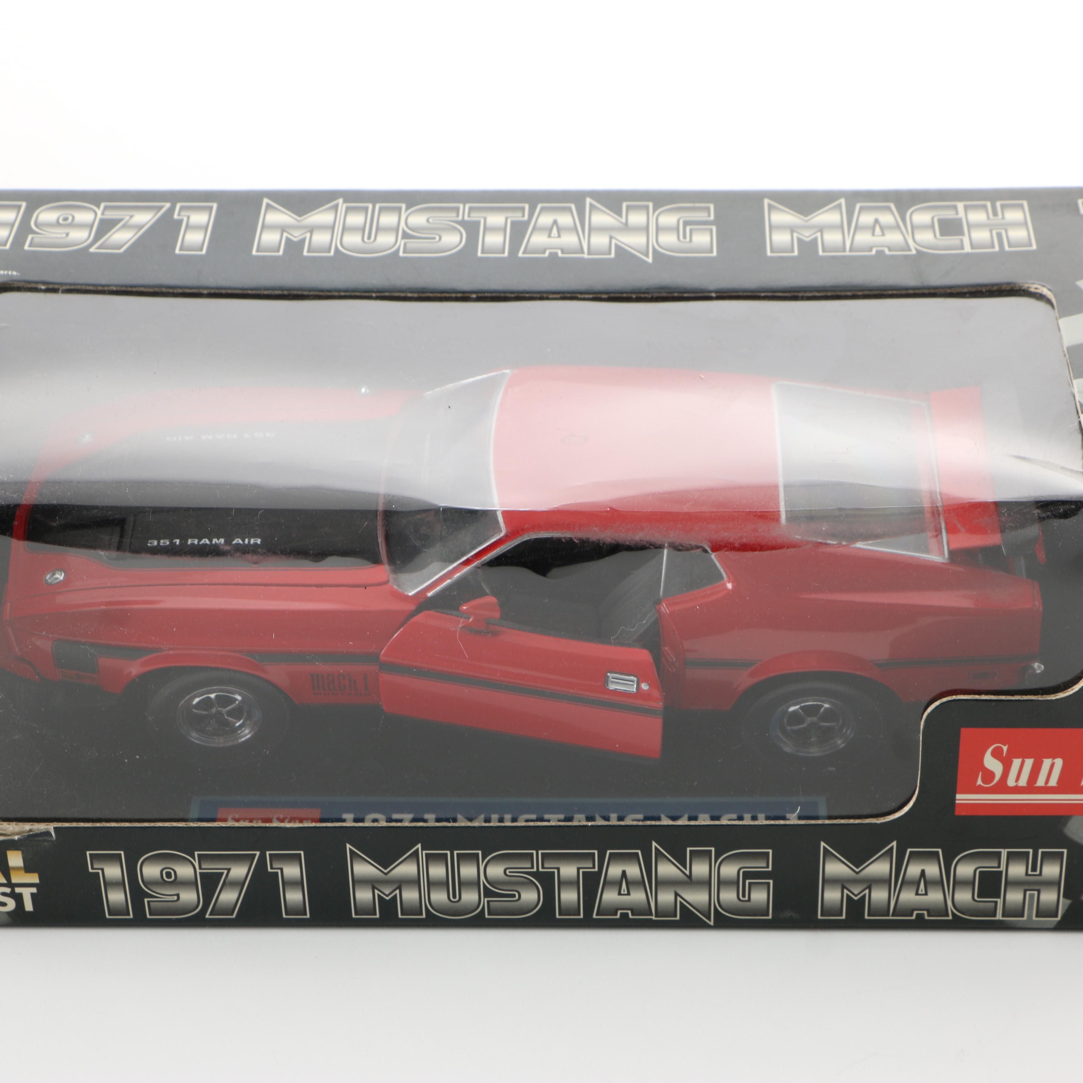 Collection of Ford Mustang Die-Cast Cars