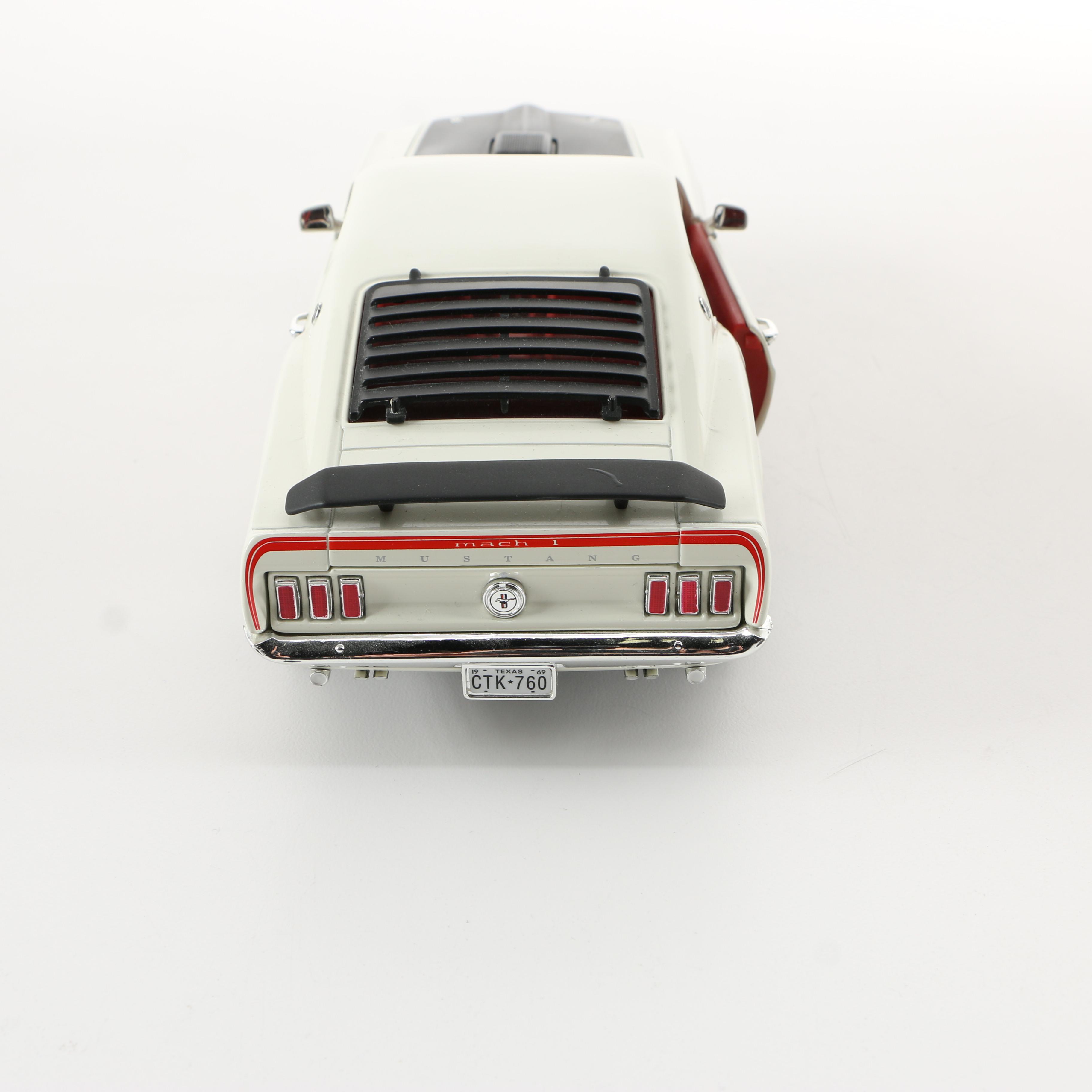 Collection of Ford Mustang Die-Cast Cars