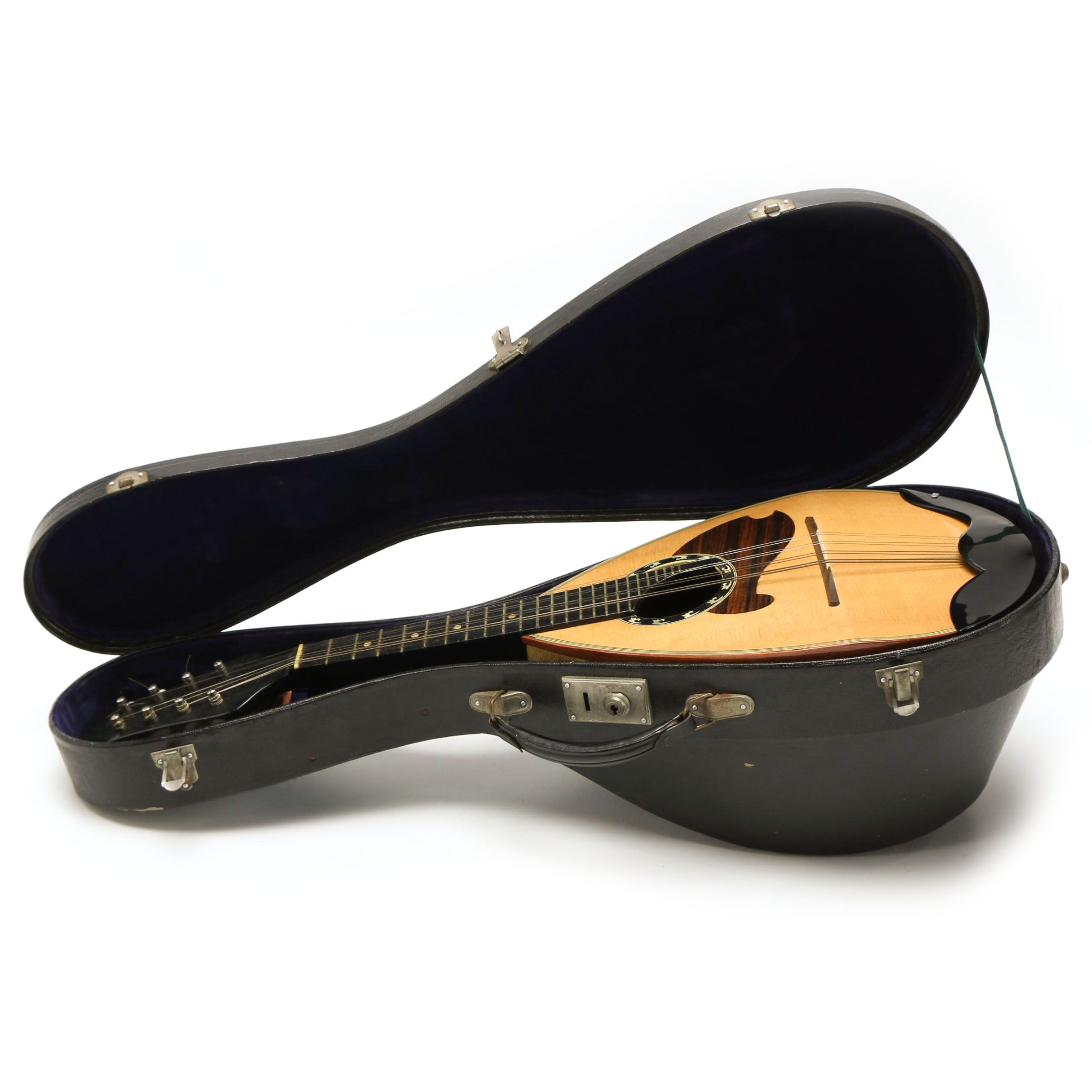 Vintage Bowlback Mandolin and Case