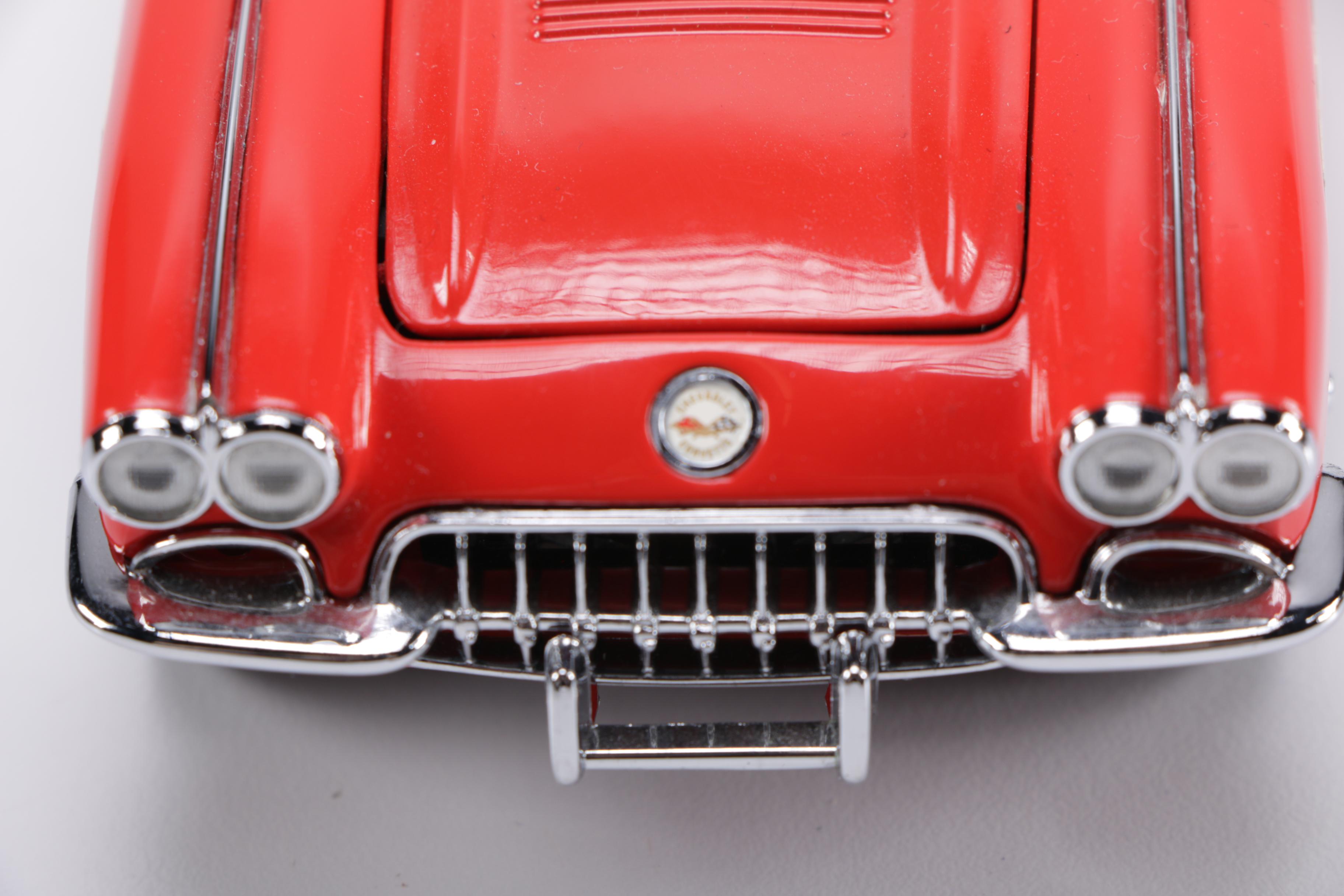 Franklin Mint Corvette Garage Diorama