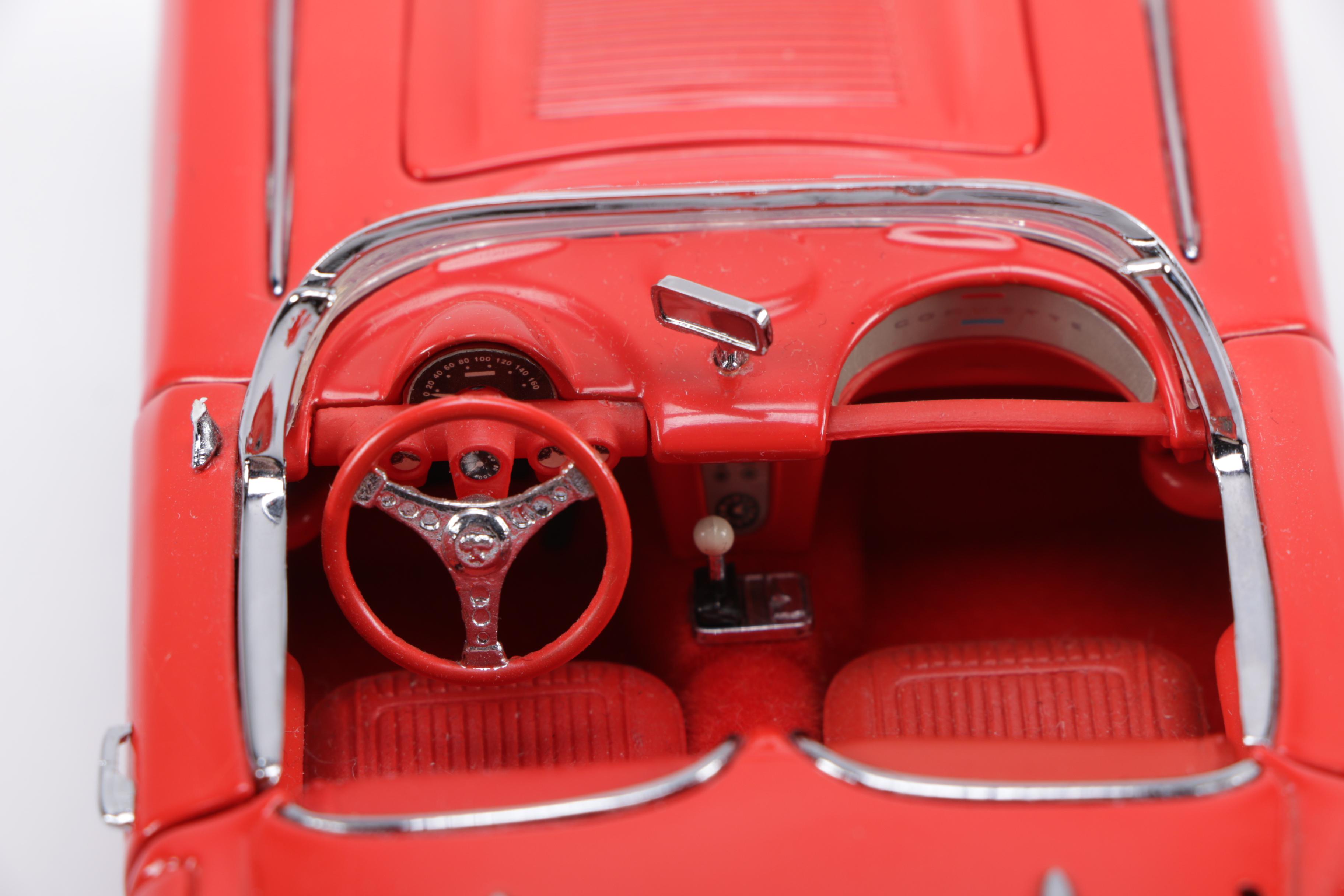 Franklin Mint Corvette Garage Diorama