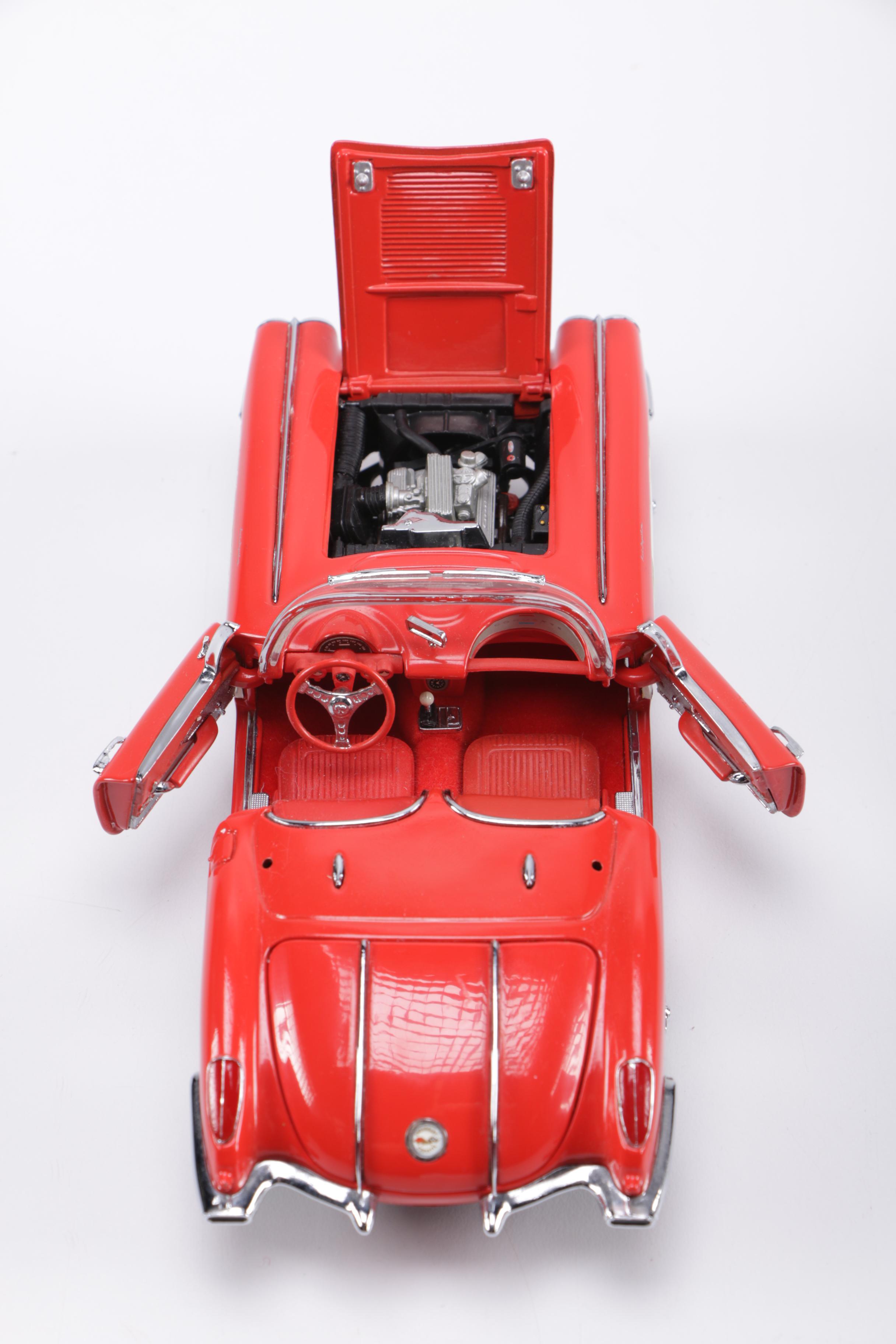 Franklin Mint Corvette Garage Diorama