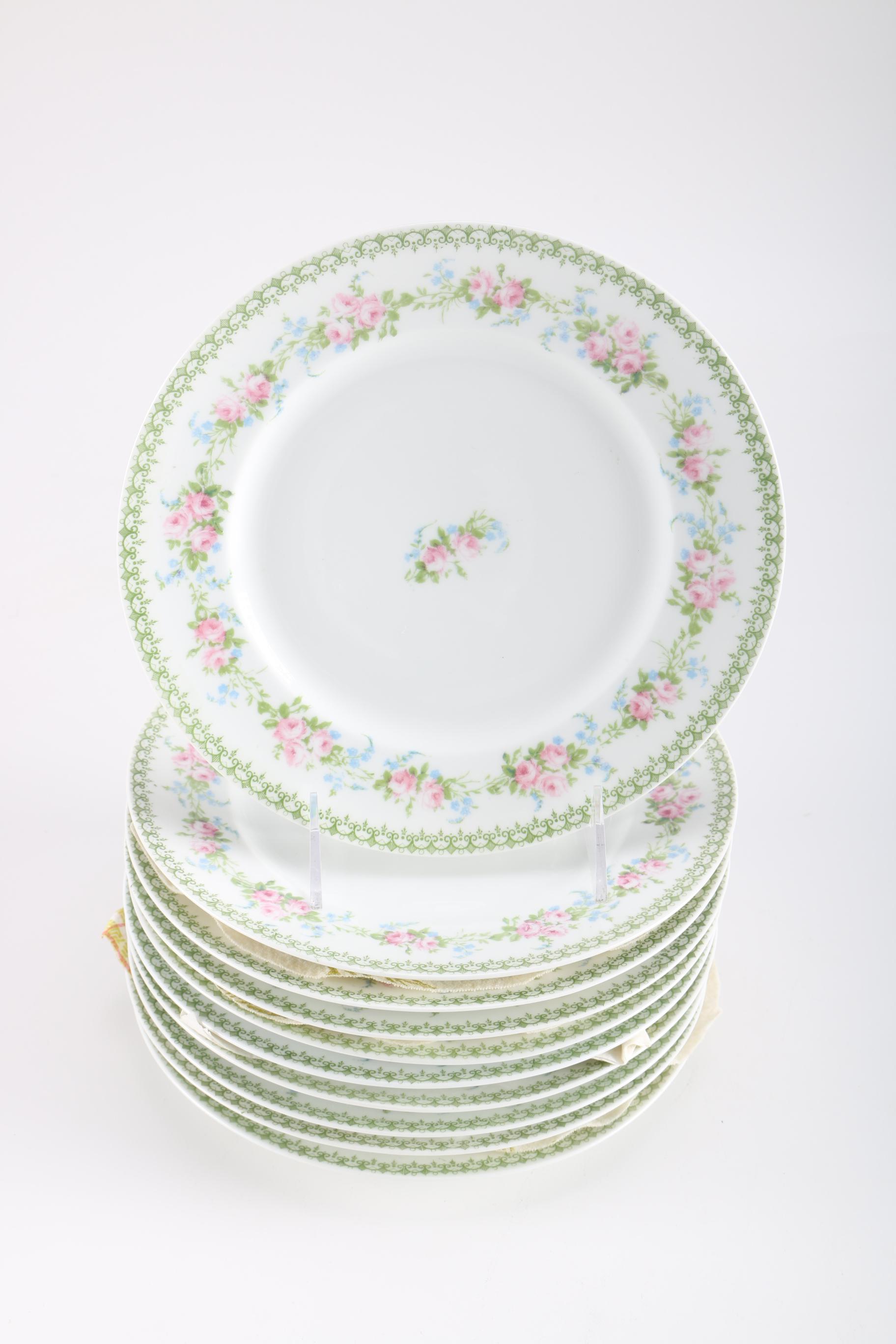 C. Ahrenfeldt Limoges Luncheon Plates