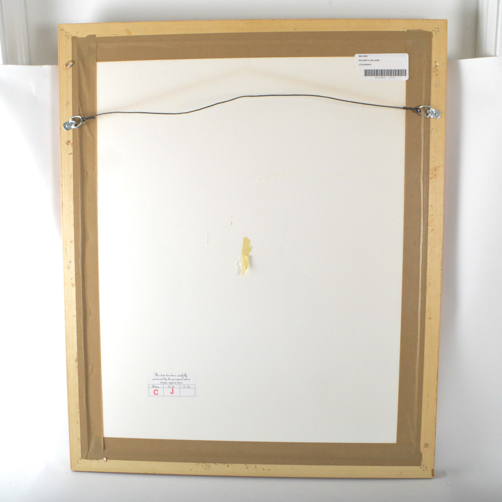 Richard E. Williams Limited Edition Offset Lithograph "Macaws"